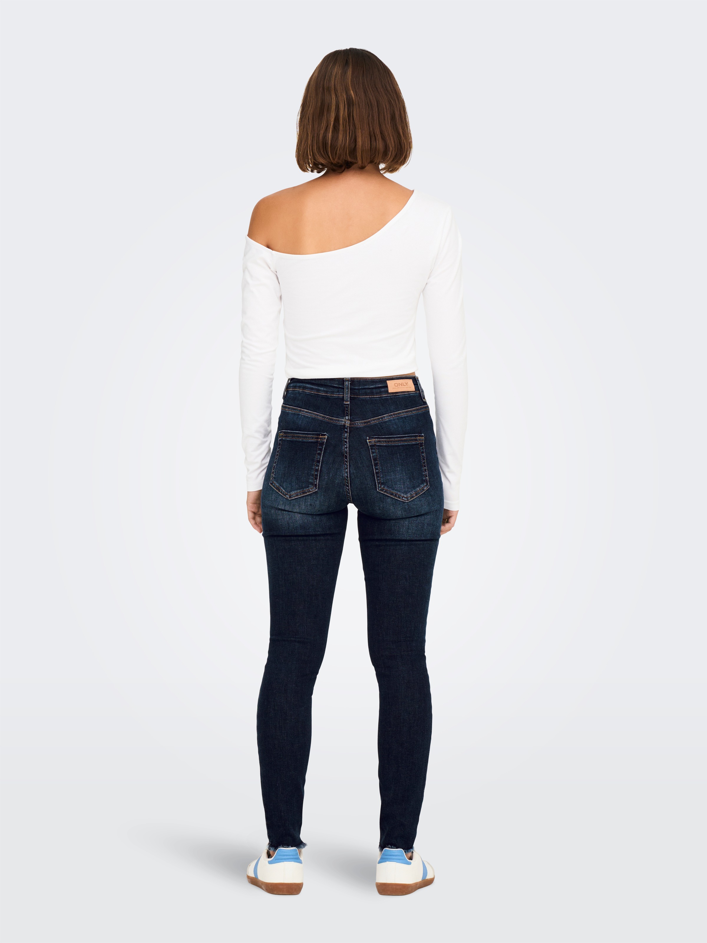 ONLY Skinny-fit-Jeans »ONLBLUSH MID SK ANKLE RW DNM DOT245 NOOS«