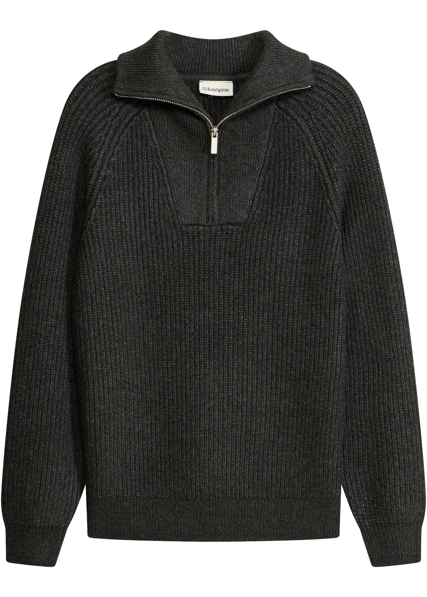 bonprix Troyer mit Umlegekragen, bequeme Passform, locker geschnitten, im Casual-Stil