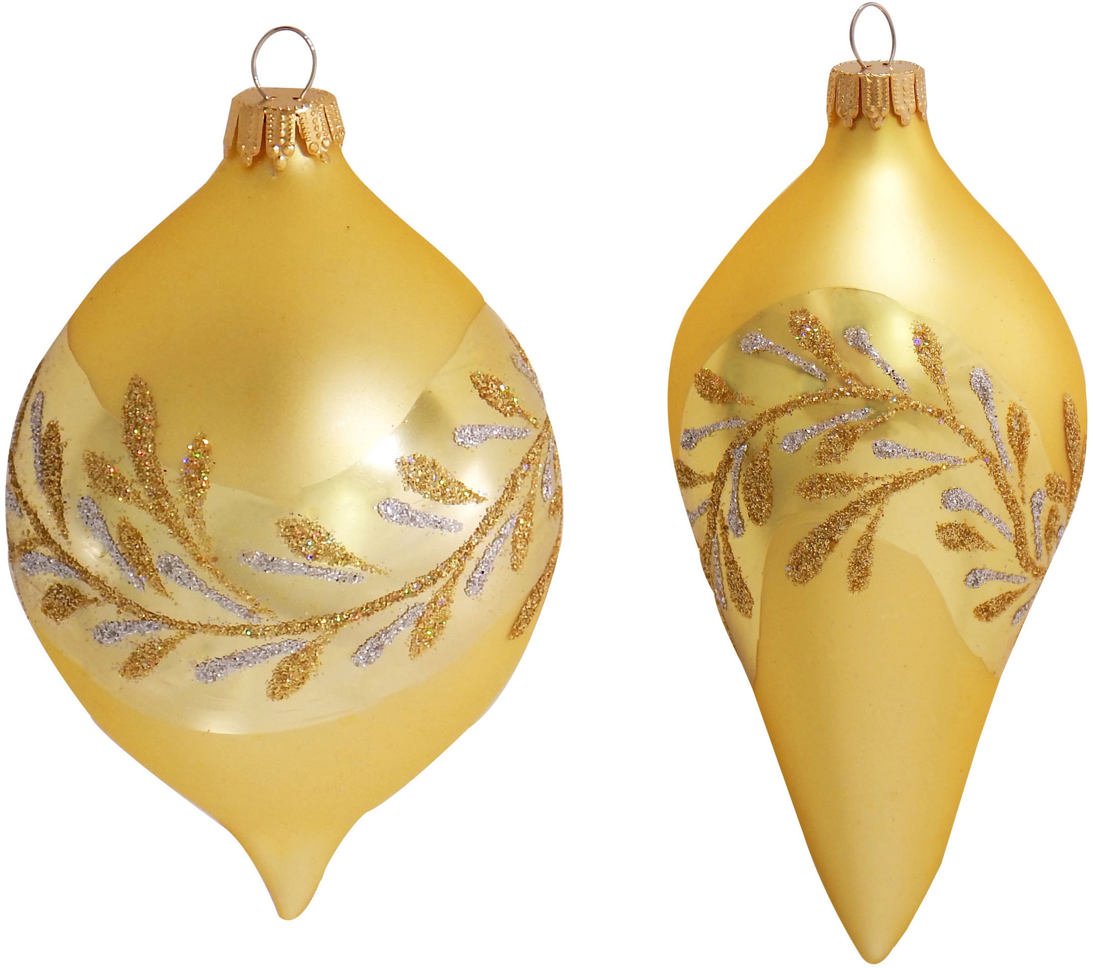 Krebs Glas Lauscha Christbaumschmuck »CBK900002A, Weihnachtsdeko, Christbaumschmuck«, (Set, 8 tlg.),...