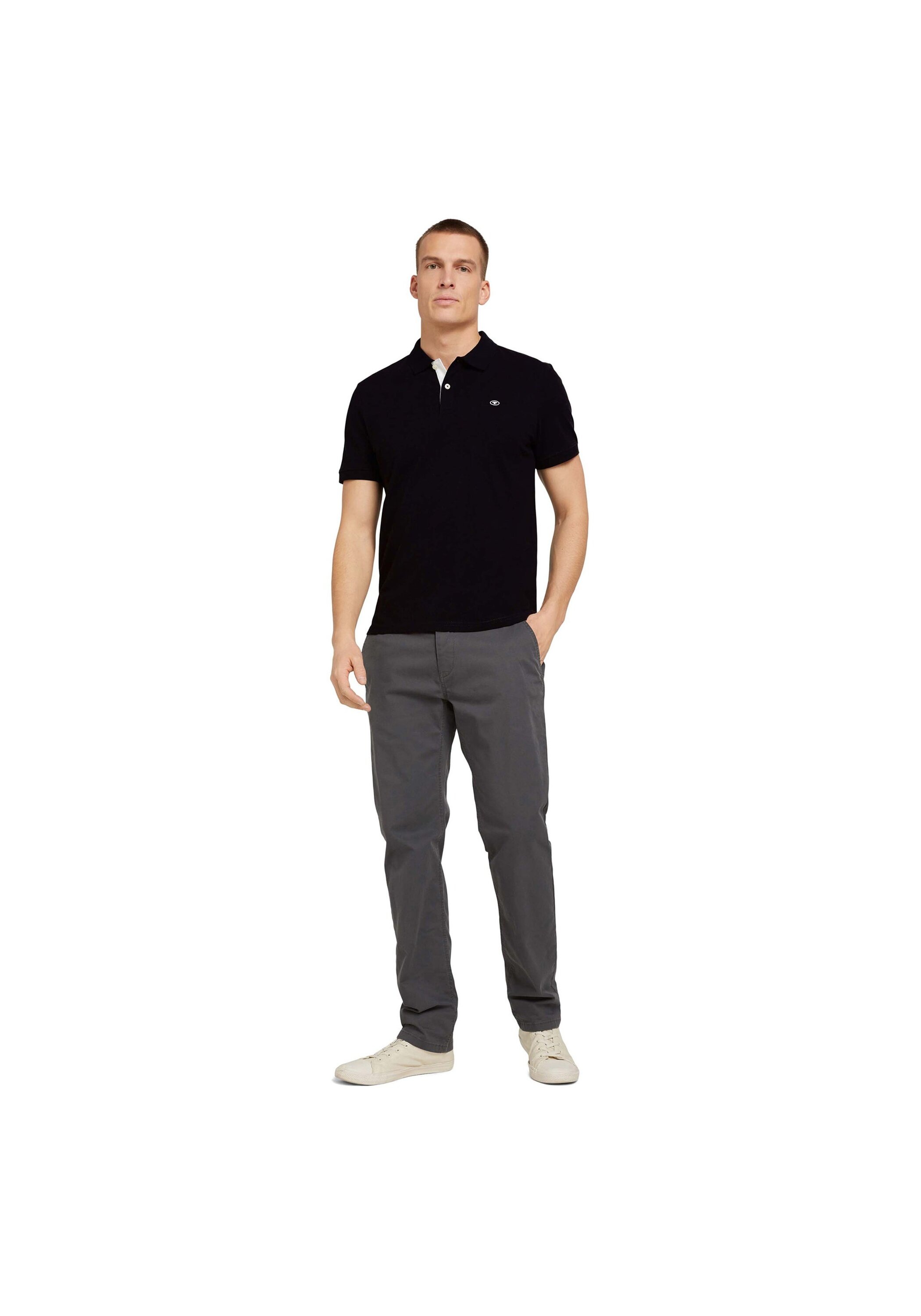 TOM TAILOR Poloshirt »Poloshirt Basic Polo With Contrast 1er Pack« 1