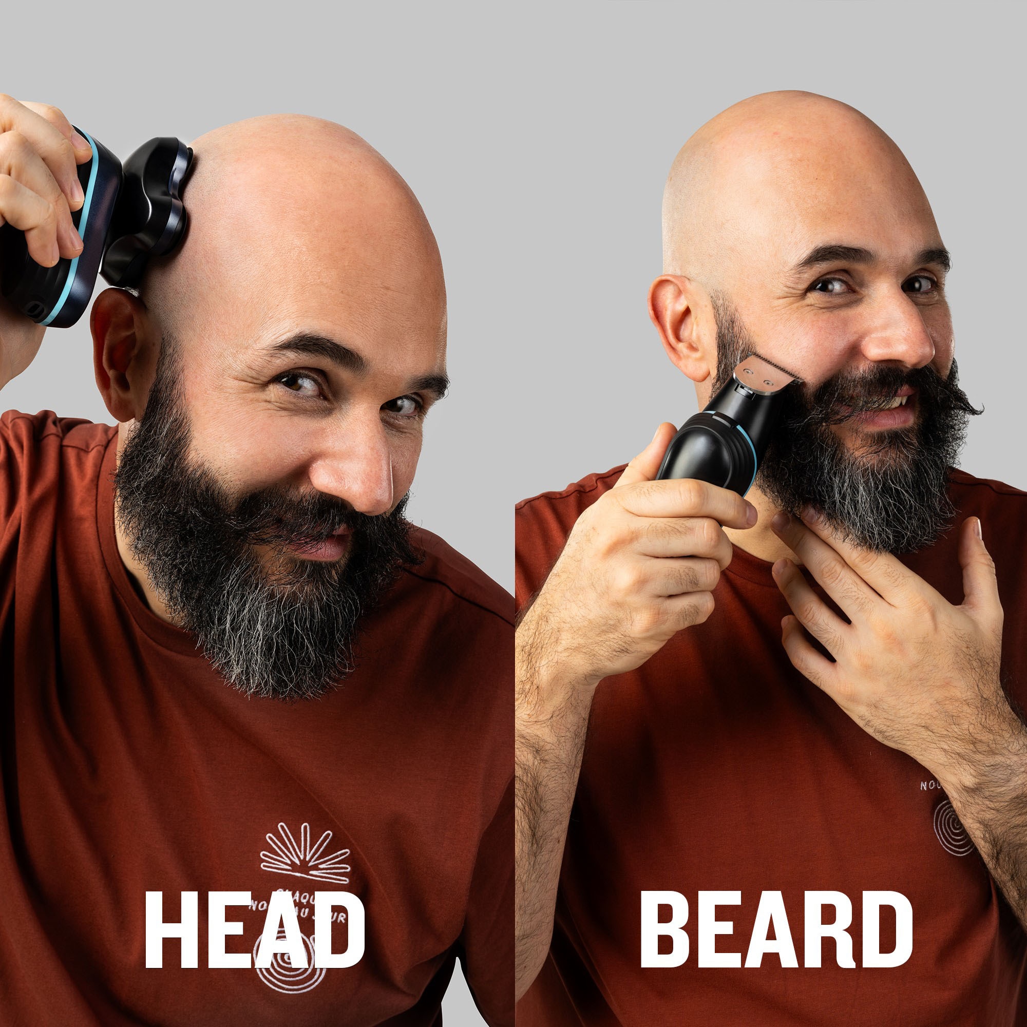 Remington Glatzen-Rasierer »XR8000« Balder Head & Beard Elektrorasierer für Nass-& Trockenrasur