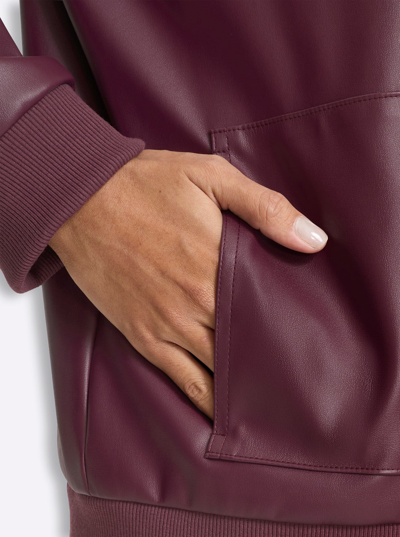 heine Lederimitatjacke