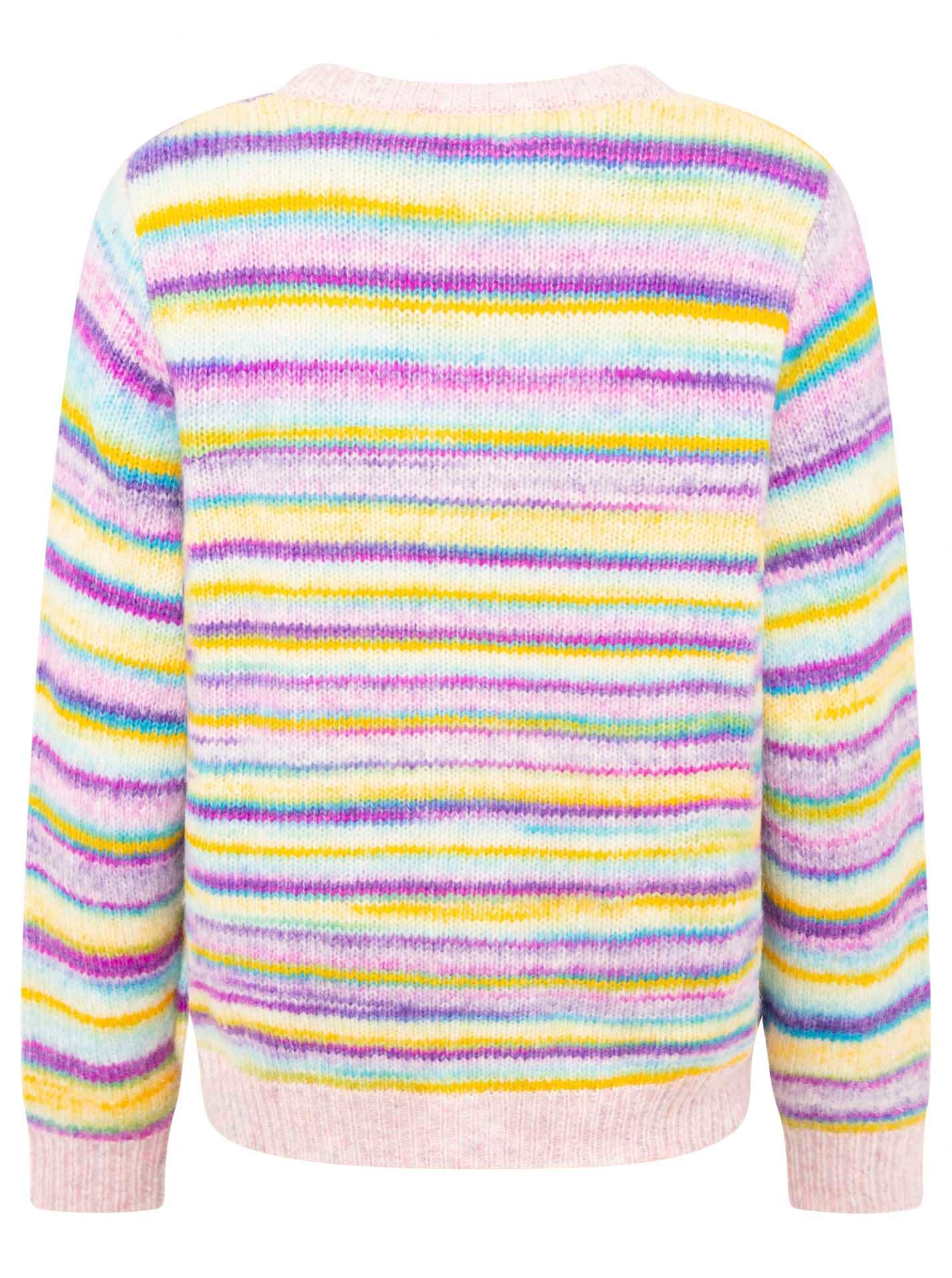 Zwillingsherz Strickjacke »"Kleine Streifen"«, mit Knöpfen und Wollanteil