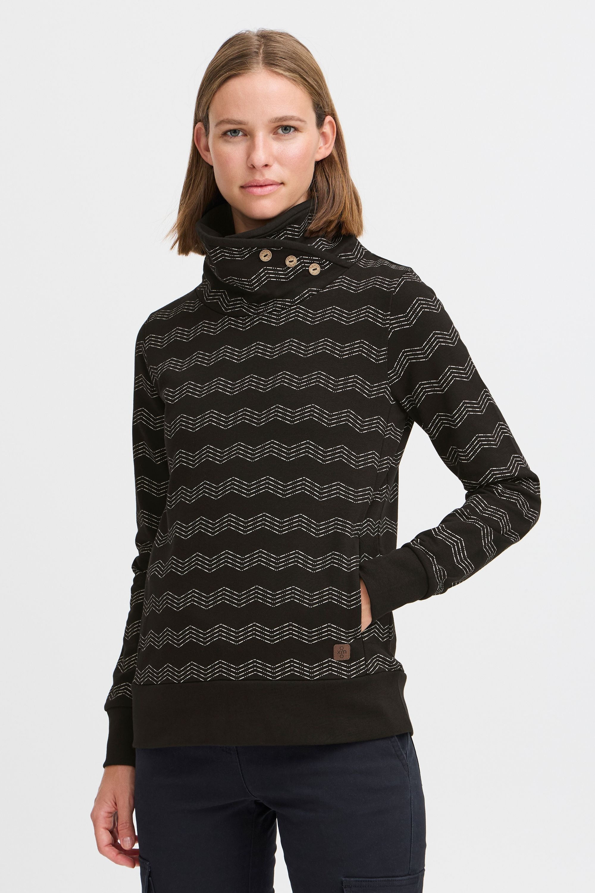 OXMO Rundhalspullover »Sweatshirt OXVernita«