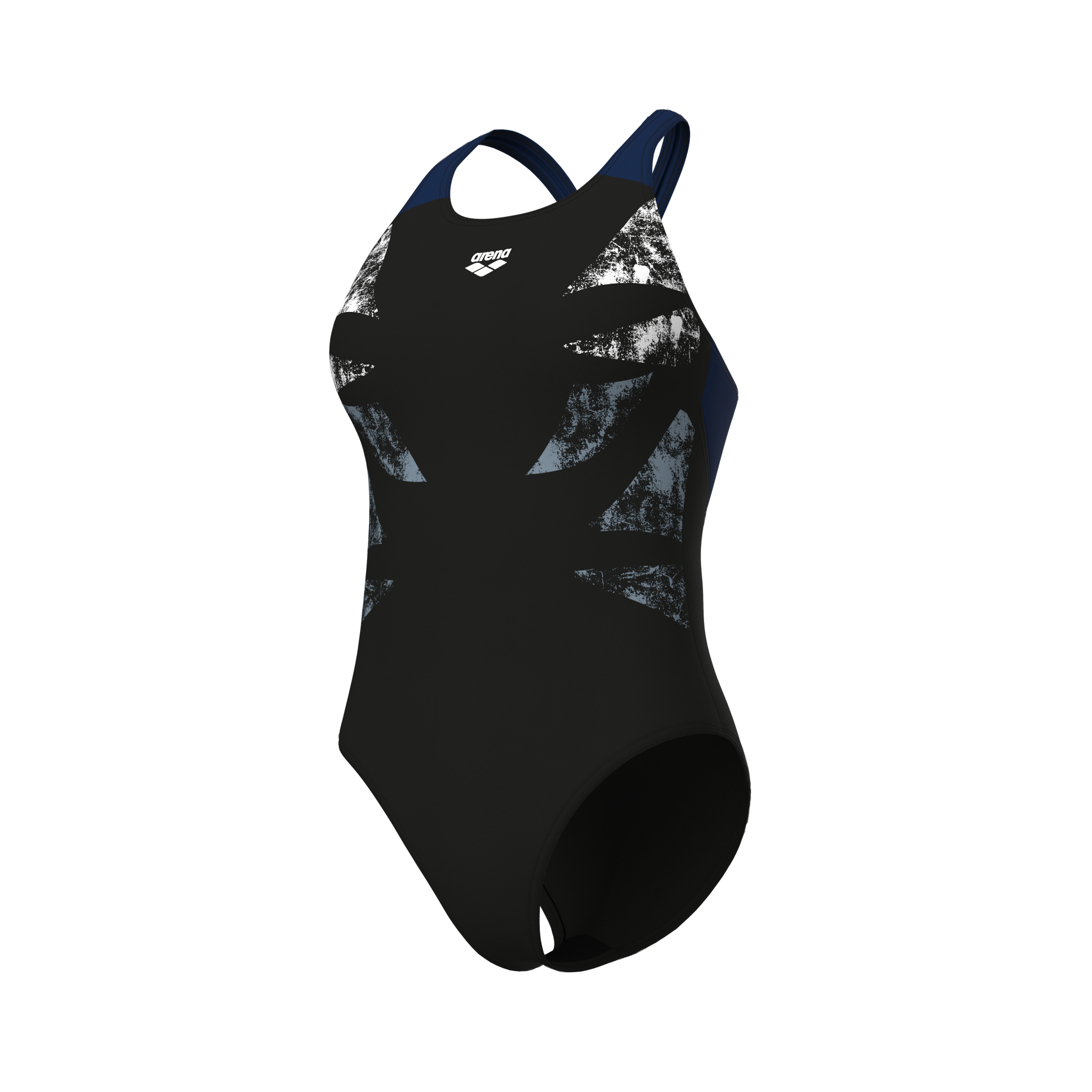 Arena Badeanzug »WOMEN'S ARENA GRAPHIC SWIMSUIT V BACK L« 1 Stk. tlg.