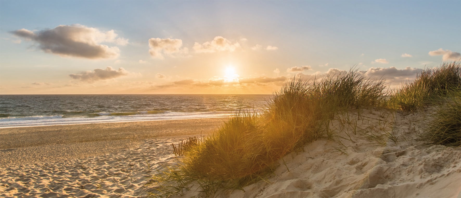 Bönninghoff OTTO Sonne«, (1 Leinwandbild online St.) kaufen »Strand bei