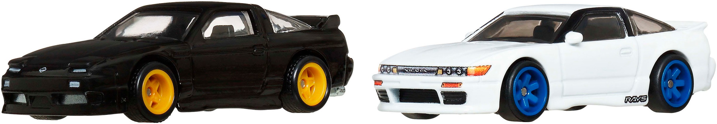 Hot Wheels Spielzeug-Auto »Nissan Sileighty«, (Set, 2 tlg.)