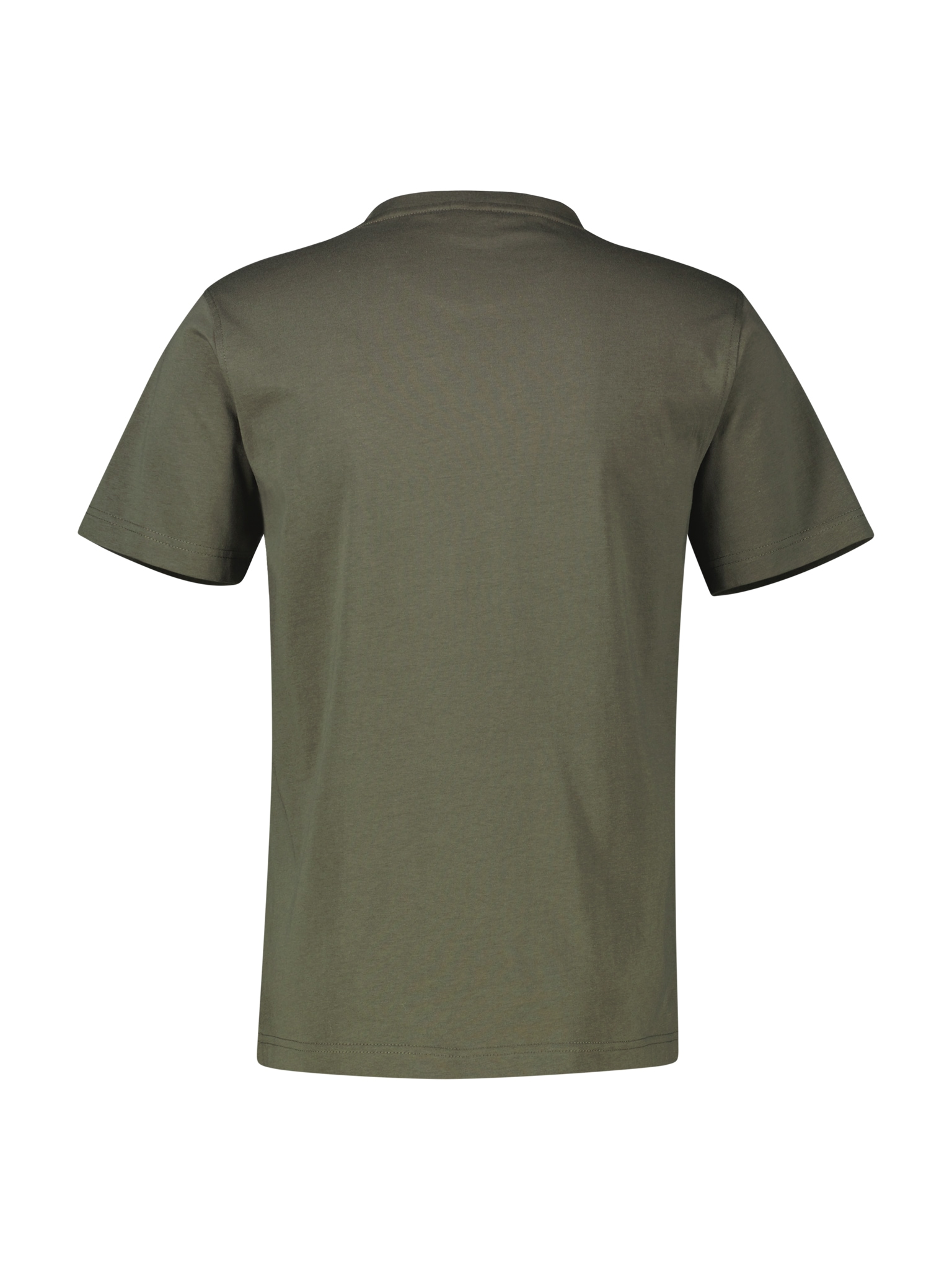 LERROS Rundhalsshirt, mit Logo Stickerei