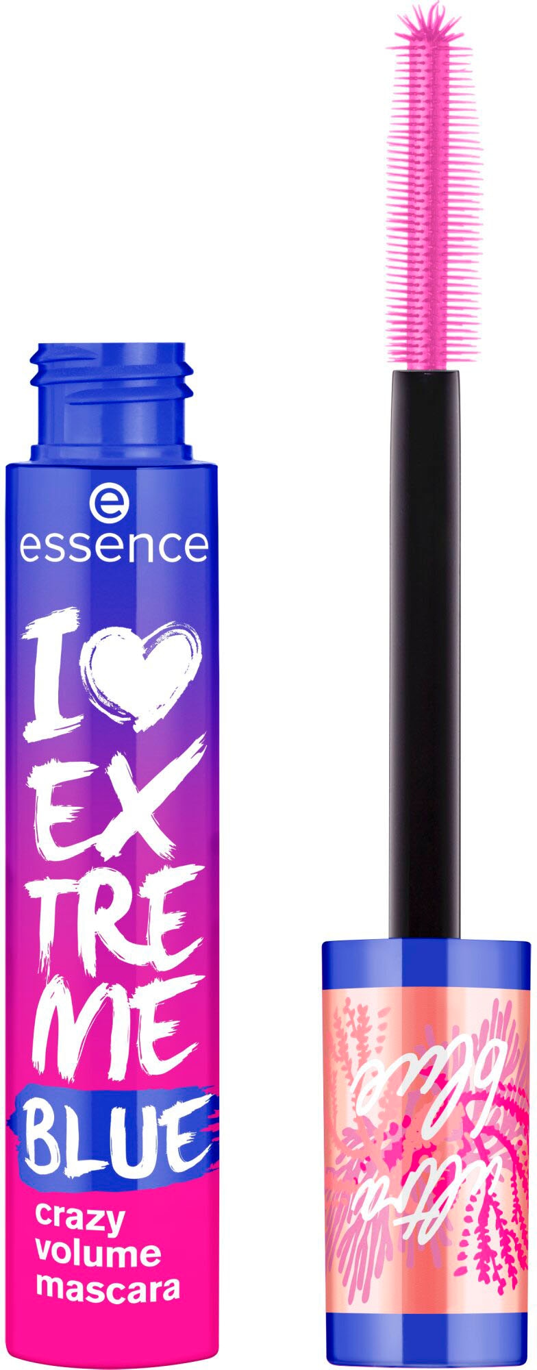 Mascara »live LIFE in CORAL I LOVE EXTREME BLUE crazy volume mascara«, (Set, 3 tlg.),...