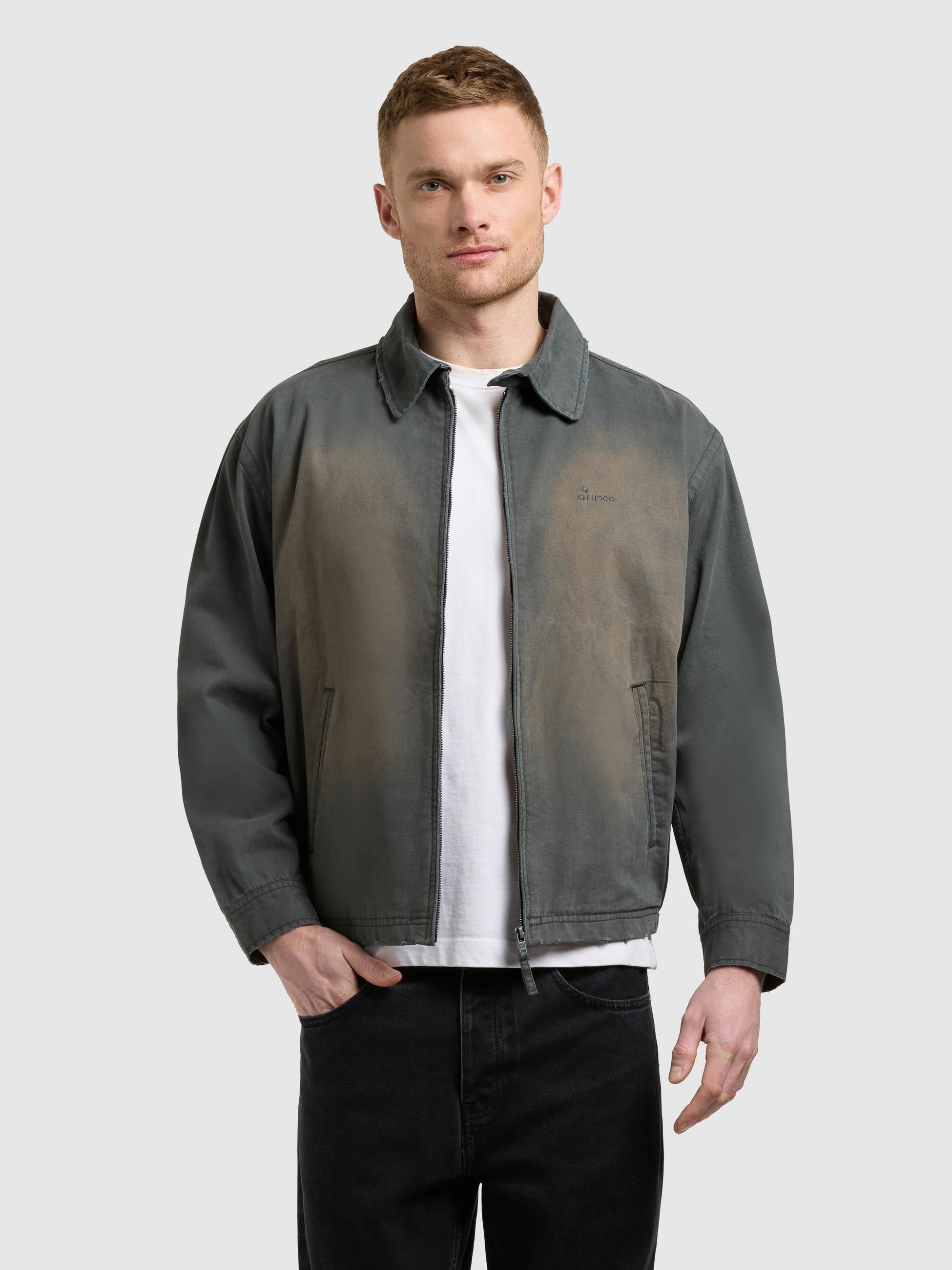 khujo Bomberjacke »Bomberjacke Noam« ohne Kapuze Hemdjacke für den Übergang