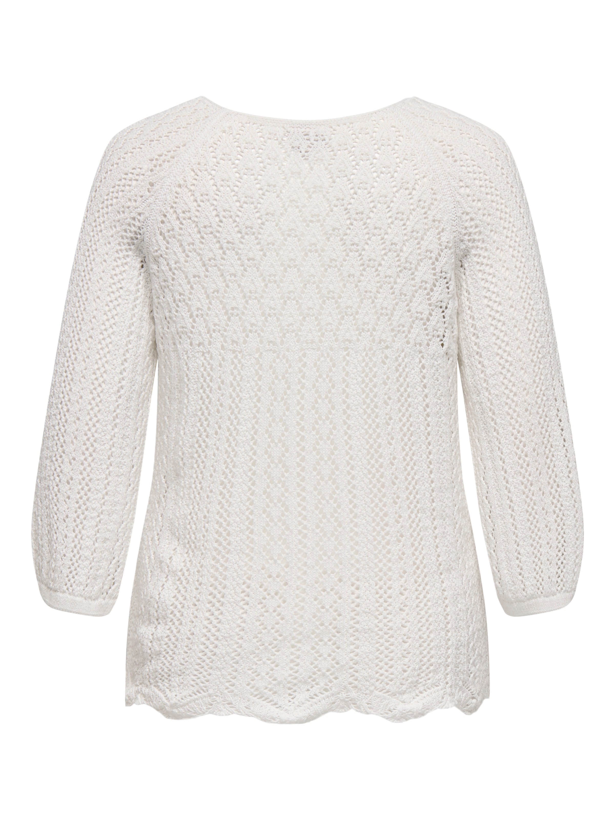 ONLY CARMAKOMA Strickpullover »CARNOLA LIFE 3/4 PULLOVER KNT NOOS«