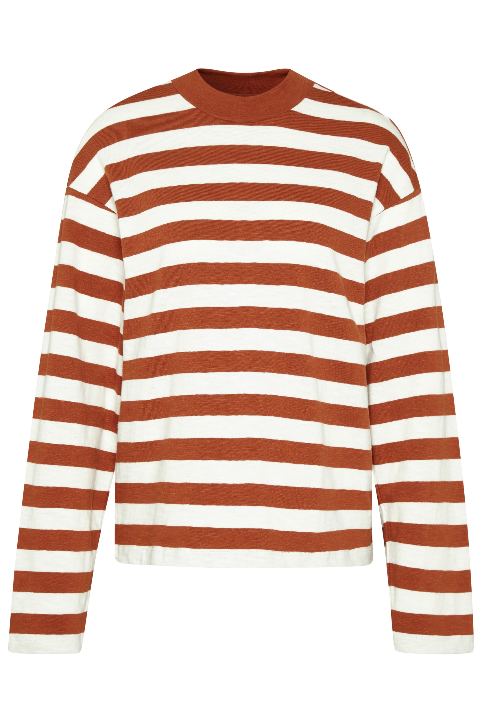 bugatti Langarmshirt, mit Ringelmuster