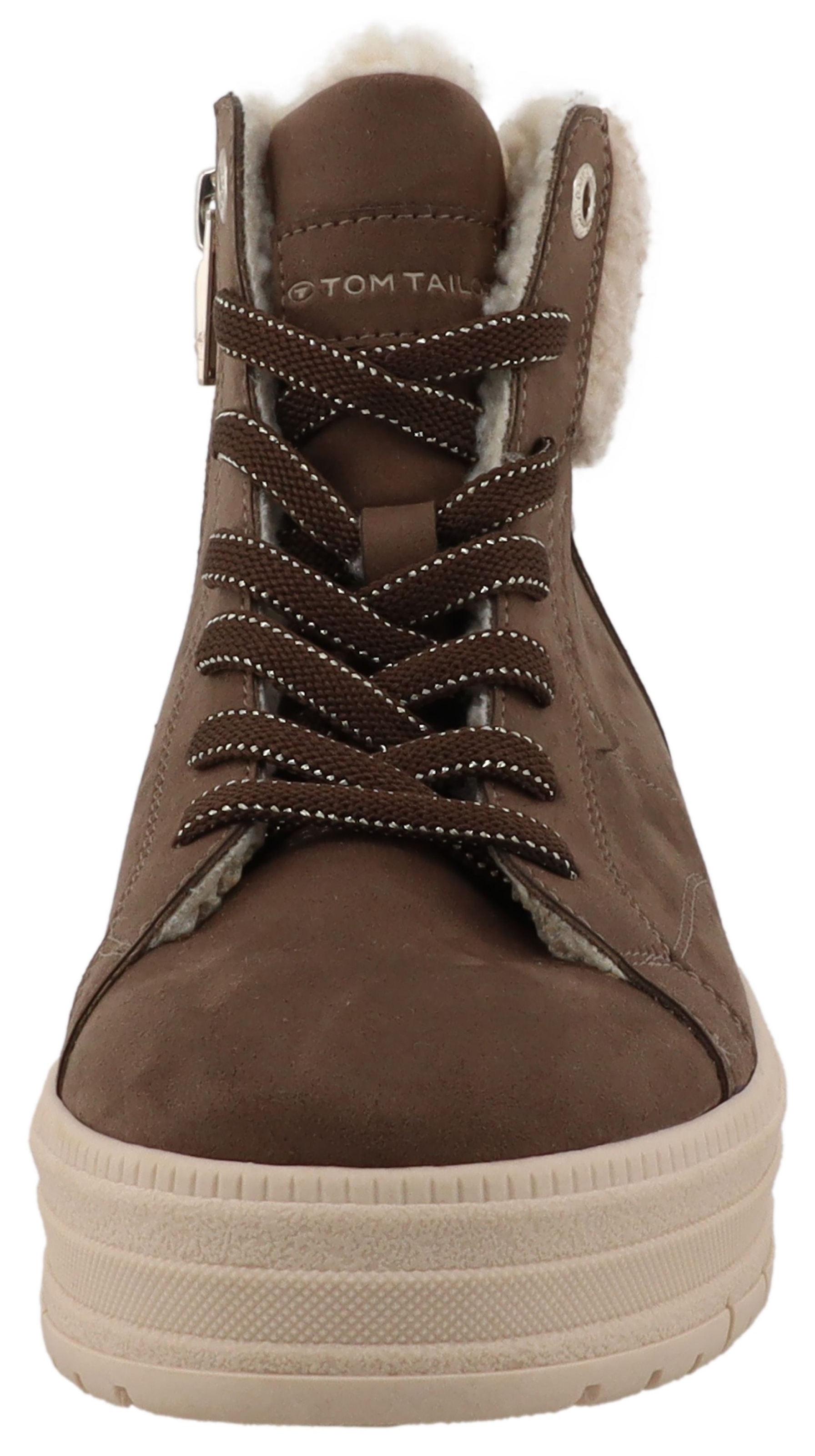 TOM TAILOR Winterboots  High Top Sneaker, Schnürboots mit Warmfutter