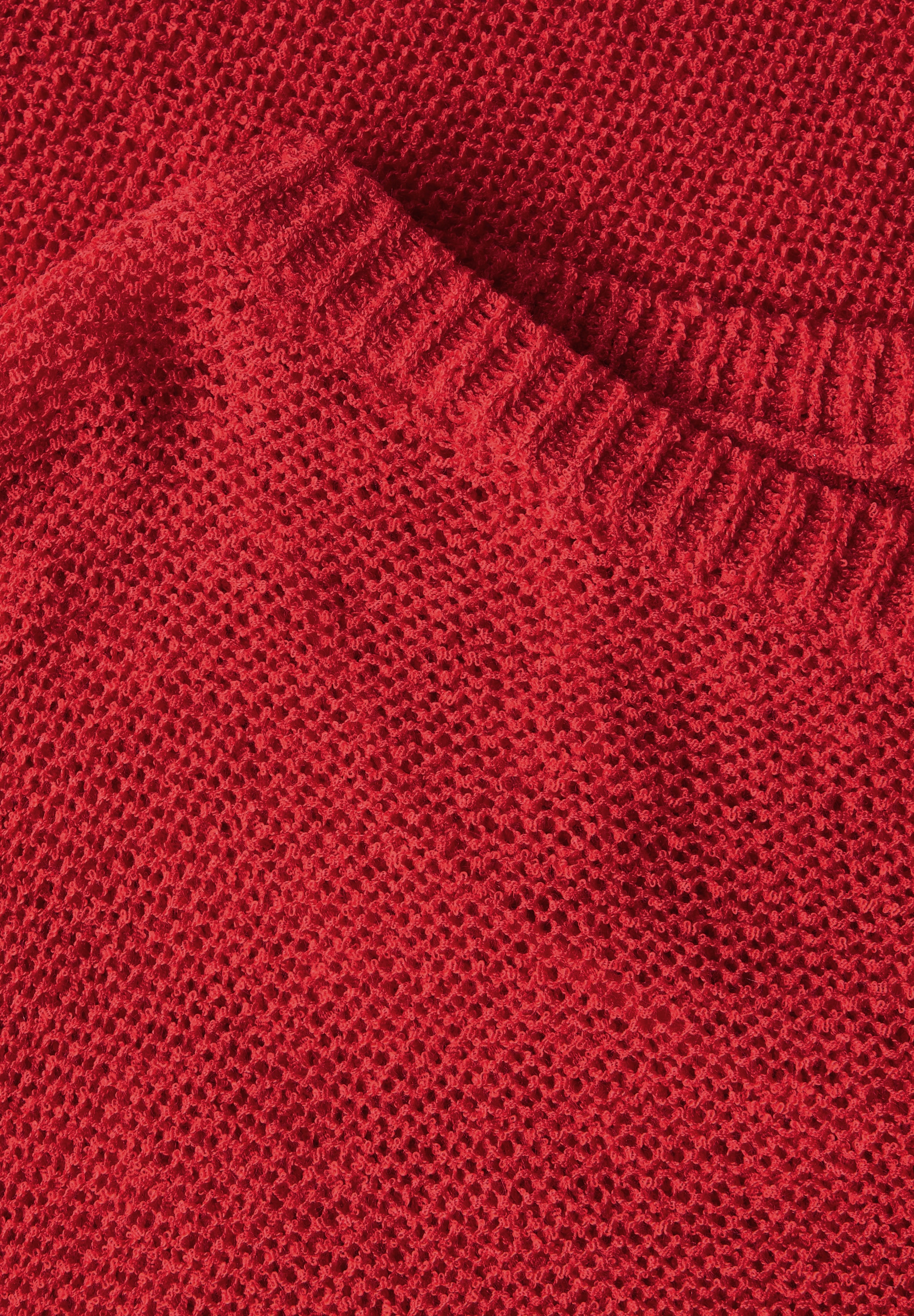 STREET ONE Strickpullover, mit seitlichen Schlitzen