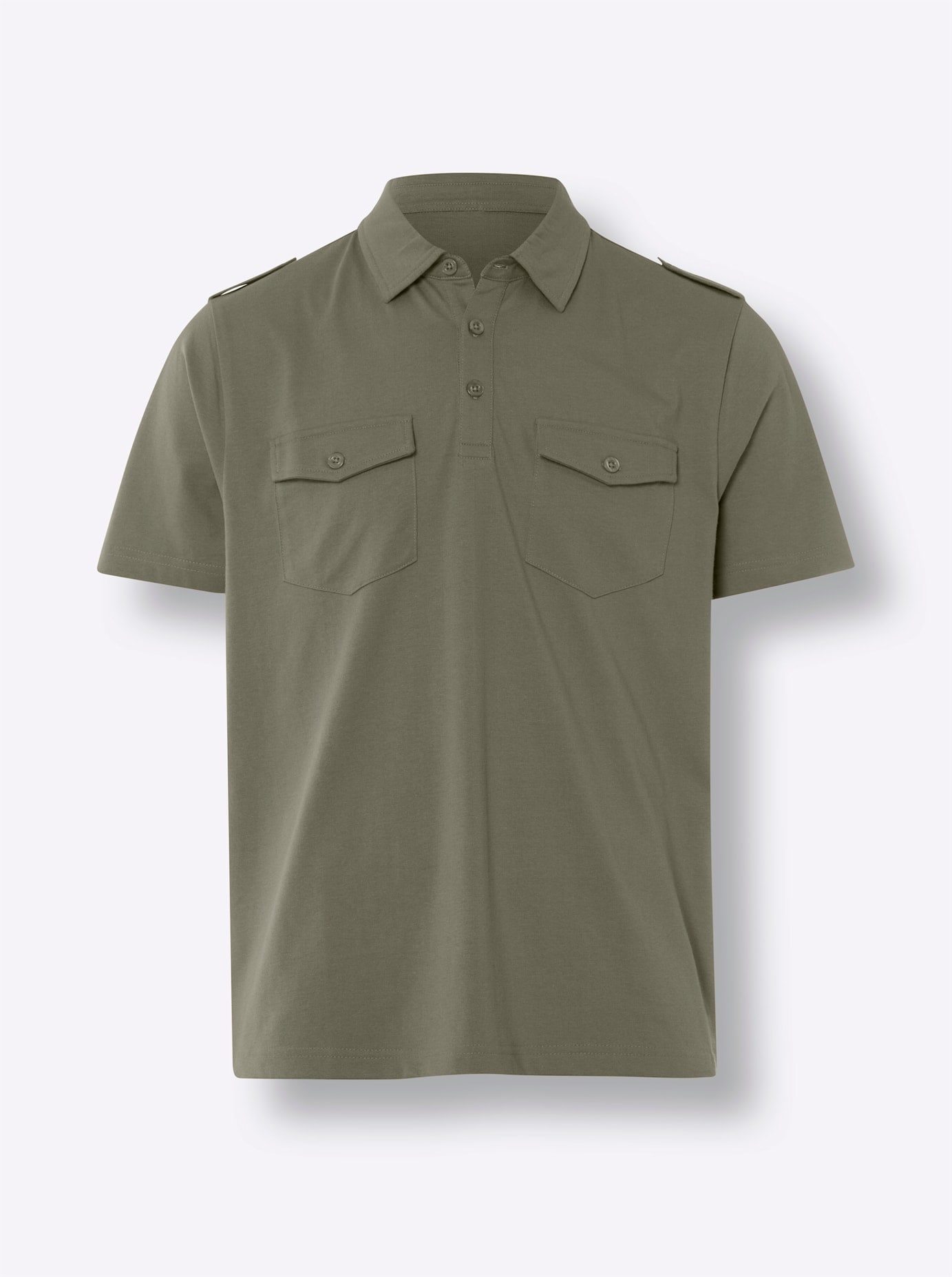 Classic Poloshirt »Kurzarm-Poloshirt«, (1 tlg.)