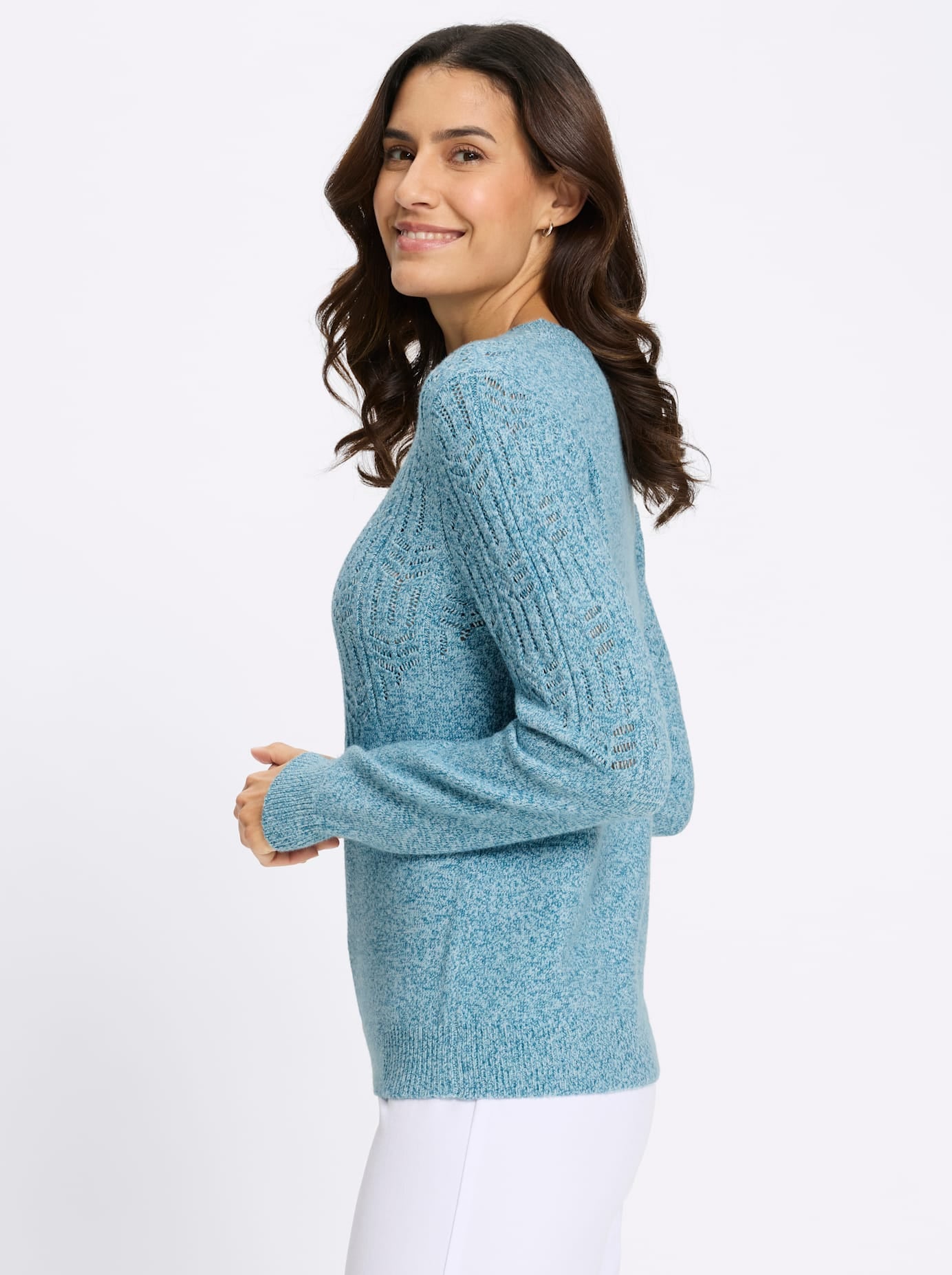 Inspirationen Rundhalspullover »Rundhals-Pullover«