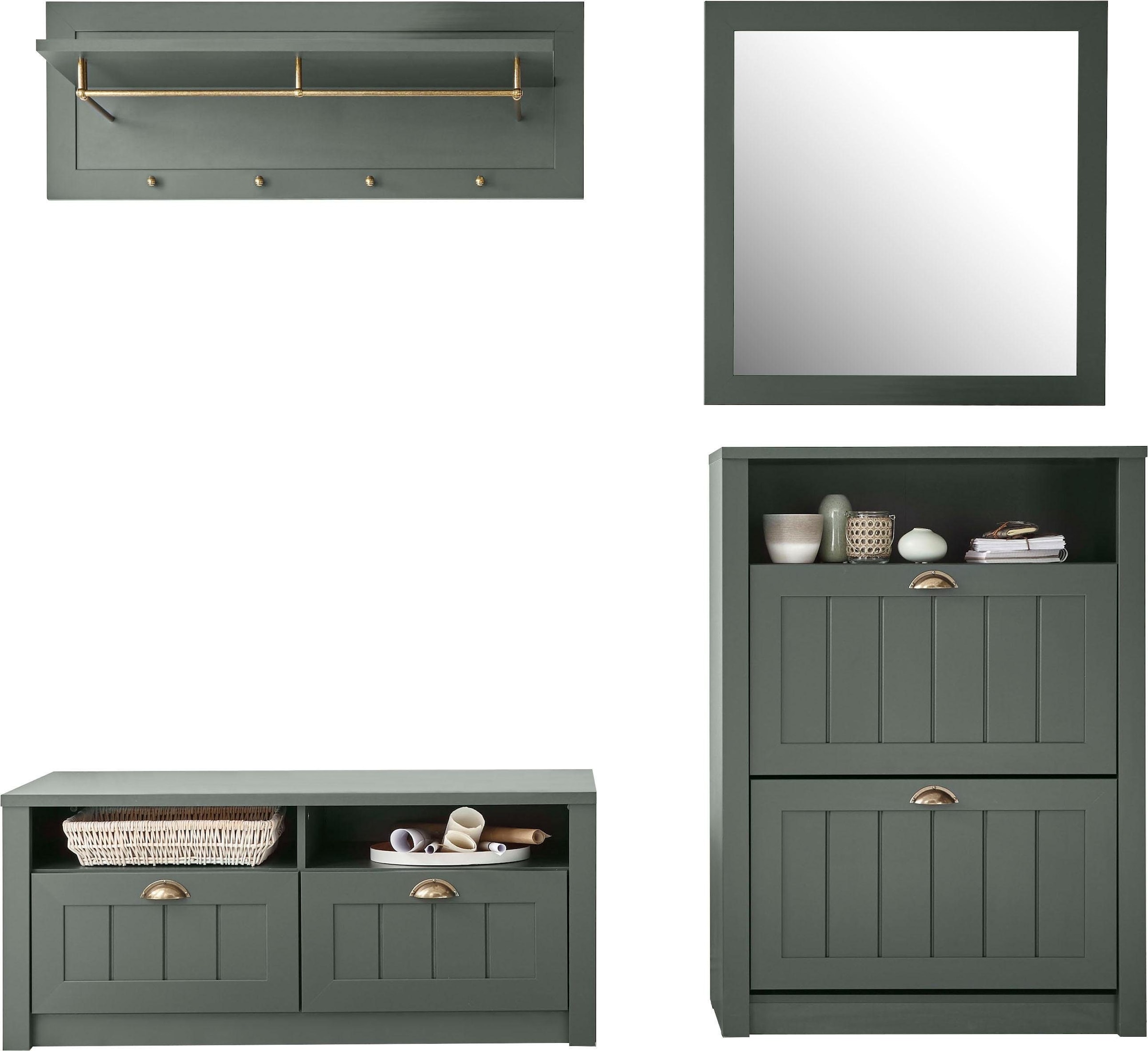 Home affaire Garderobenschrank-Set »ASCOT«, 4-teilig im OTTO Online Shop