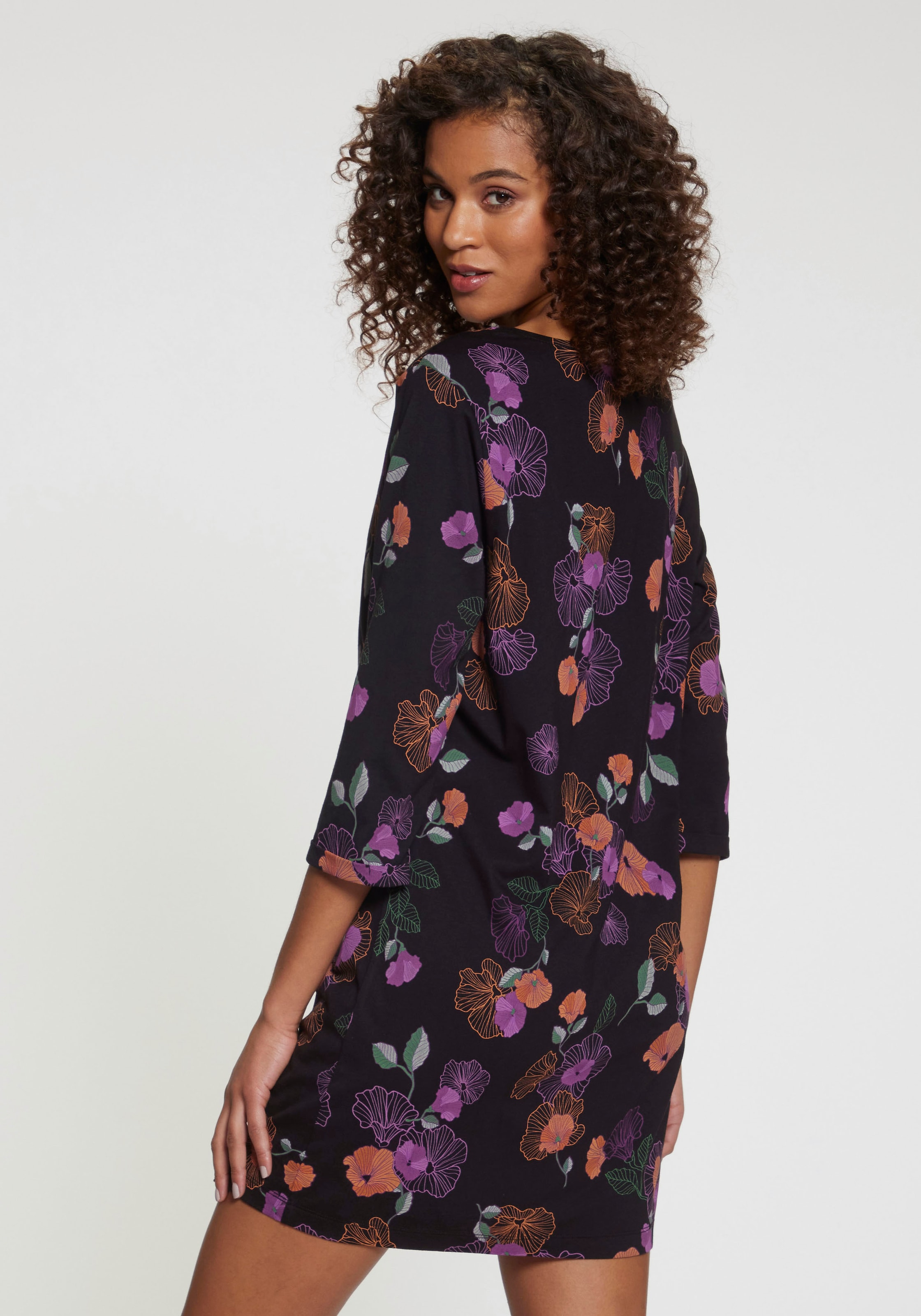 Vivance Dreams Nachthemd, mit Blumen-Druck