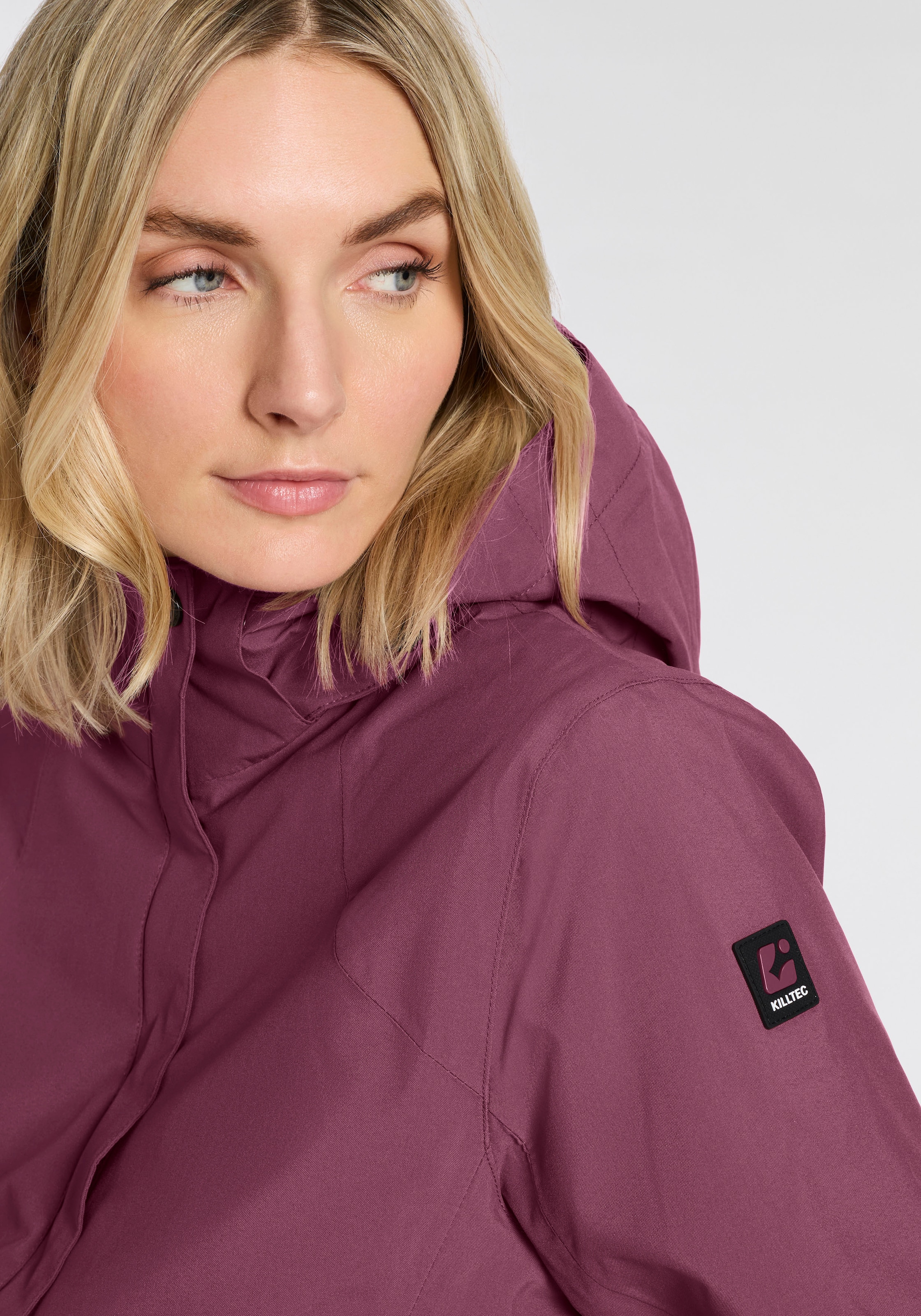 Killtec Outdoorjacke »KOW 250 WMN JCKT« mit Kapuze mit abnehmbarer Kapuze, wasserdicht mit 10.000 mm Wassersäule