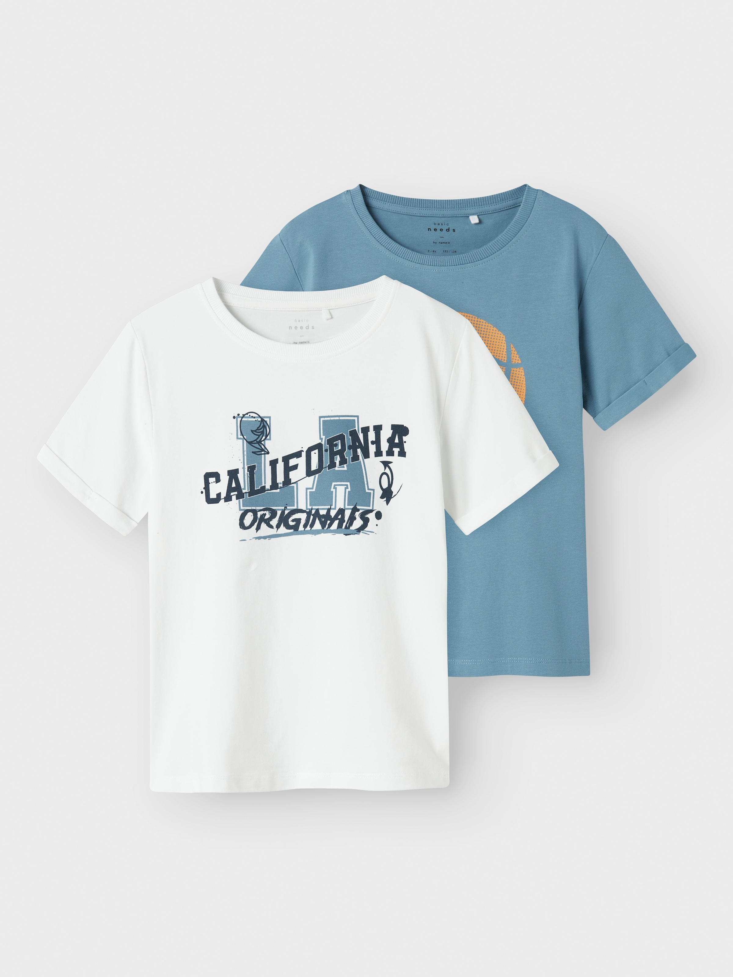 Name It Kurzarmshirt »NKMVUX 2P SS TOP«, (Packung, 2 tlg.)