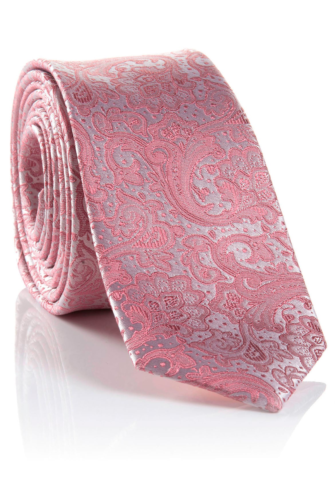 Krawatte »LELIO«, Krawatte aus reiner Seide, Paisley-Muster