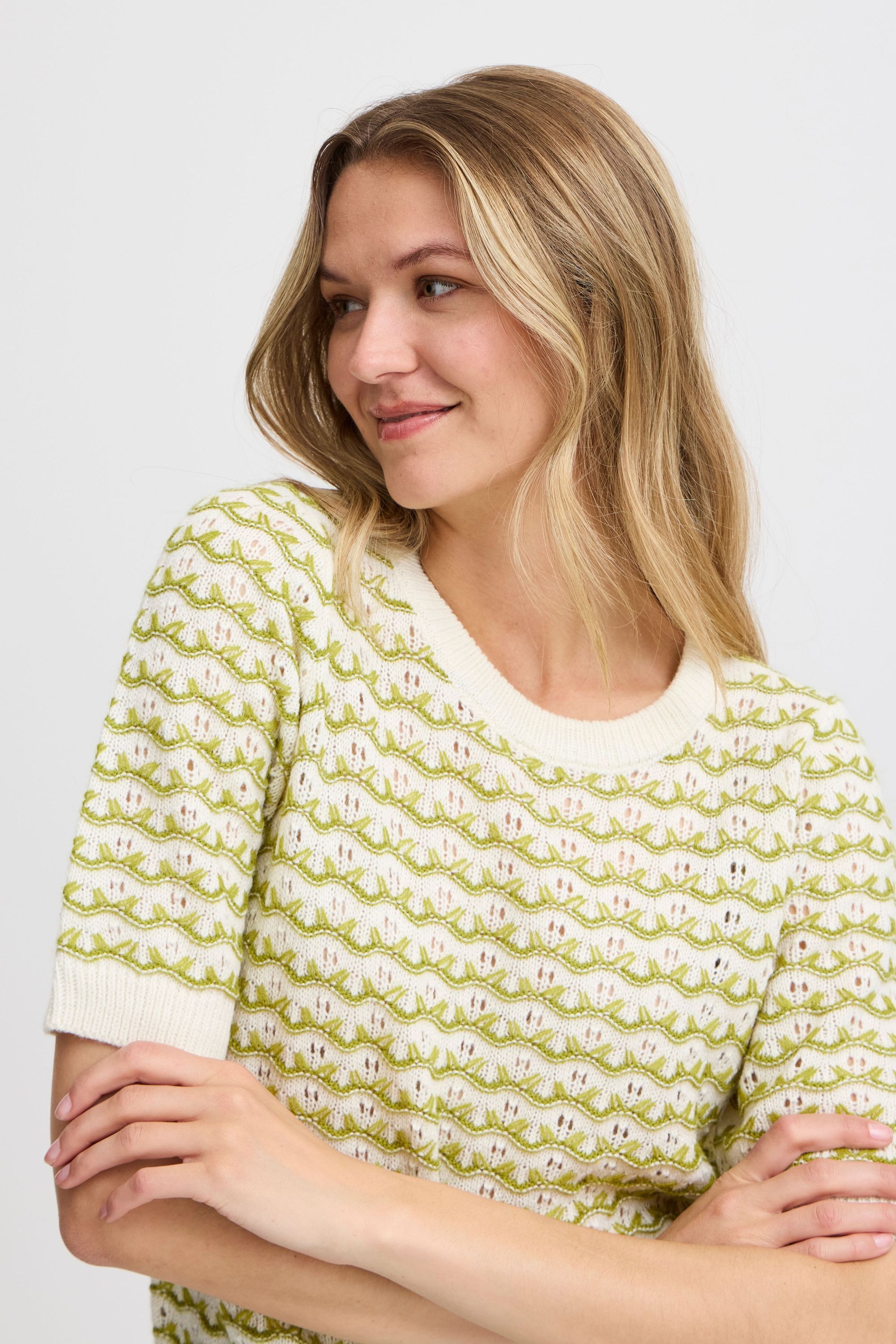 fransa Strickfleece-Pullover »Strickpullover FRLILJE PU 1«