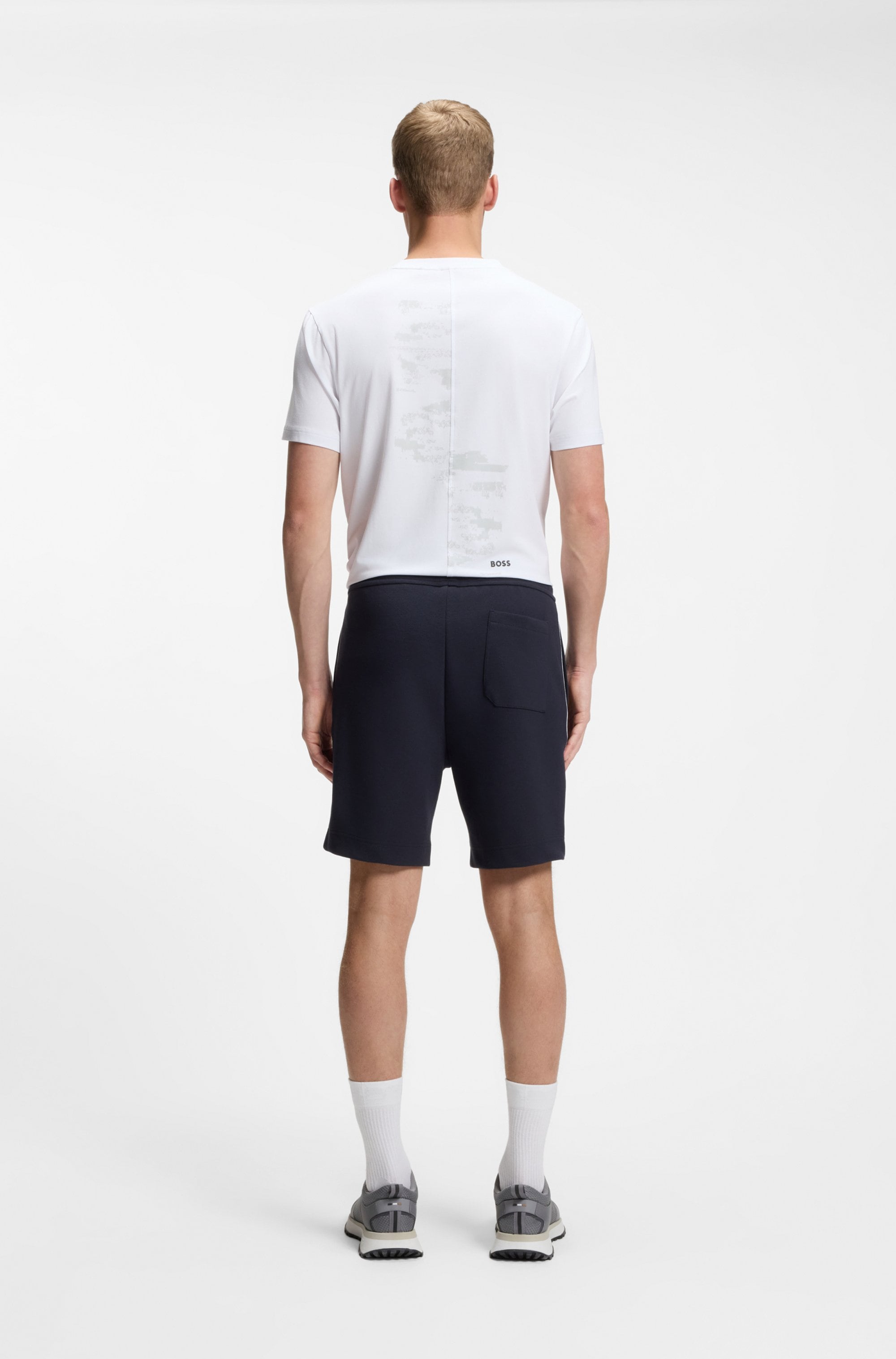 BOSS GREEN Shorts »Join Headlo«  Piqué-Qualität mit Paspeln