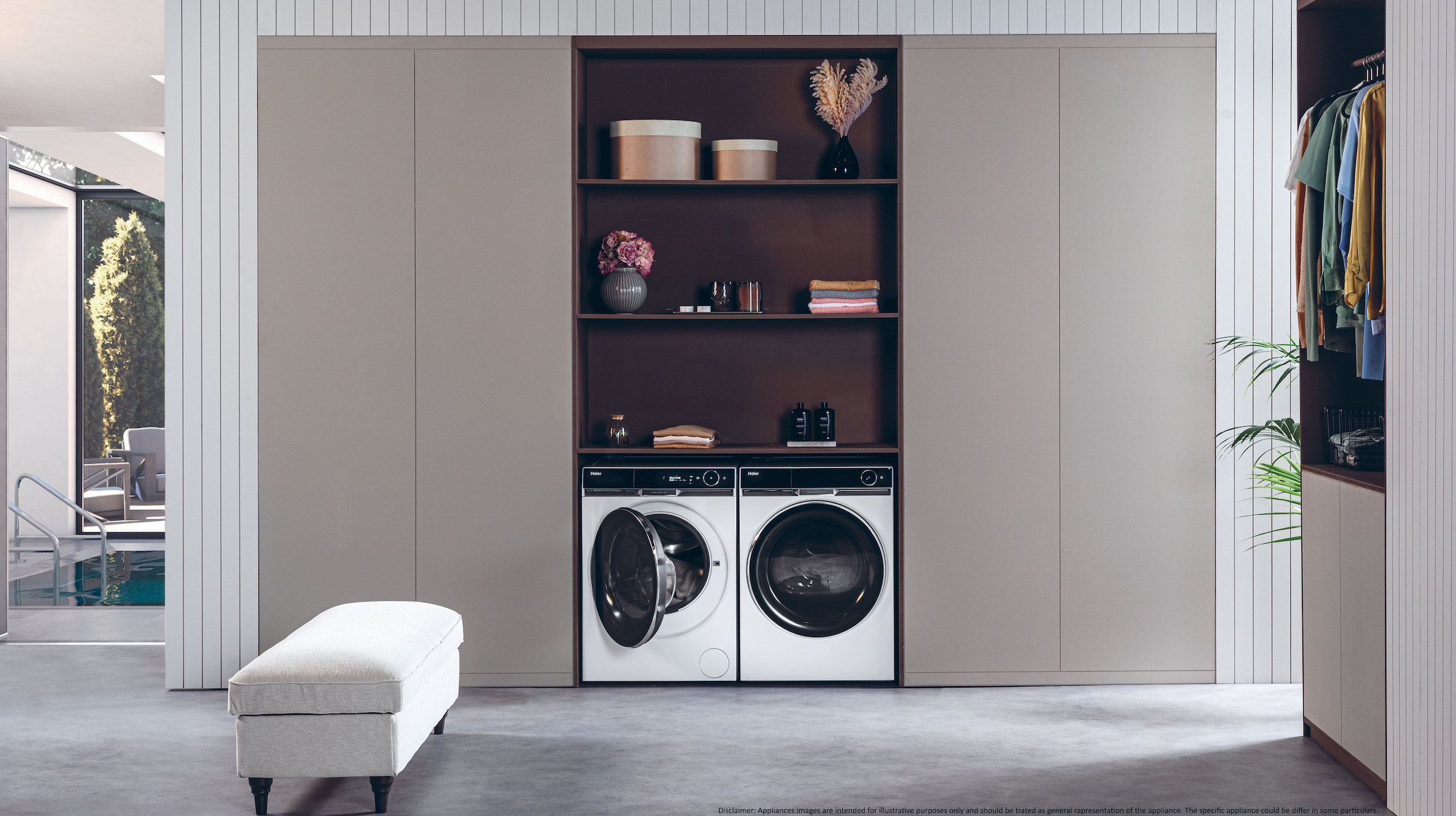 Haier Waschmaschine X SERIE 11 »HW110-BD14397U1« 11 kg 1400 U/min UltraFresh: Hält die Wäsche bis zu 12 Std. frisch