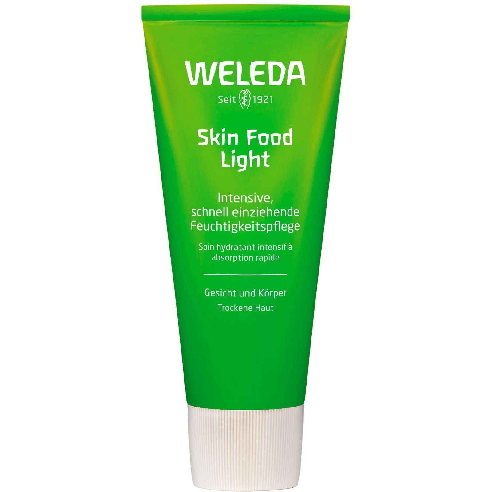 WELEDA Feuchtigkeitscreme »Weleda Skin Food Light« Feuchtigkeitspflege für Gesicht & Körper, zieht schnell ein