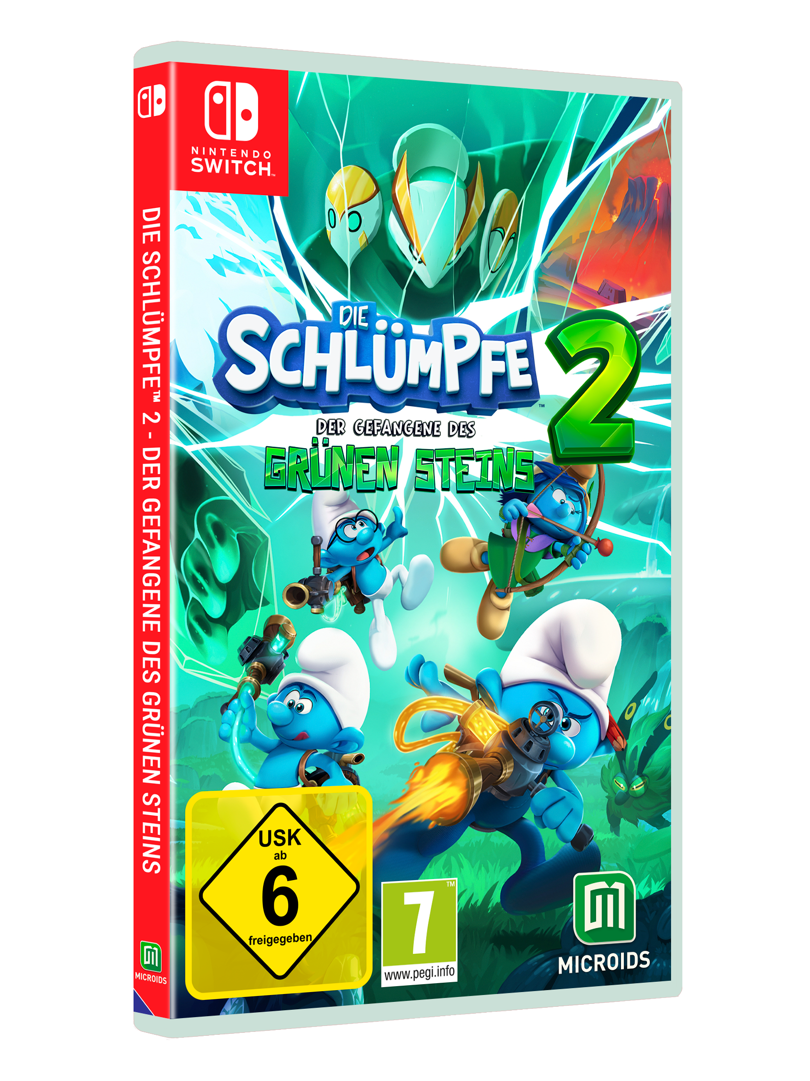 Astragon Spielesoftware »Die Schlümpfe 2 - Der Gefangene des grünen Steins«, Nintendo Switch