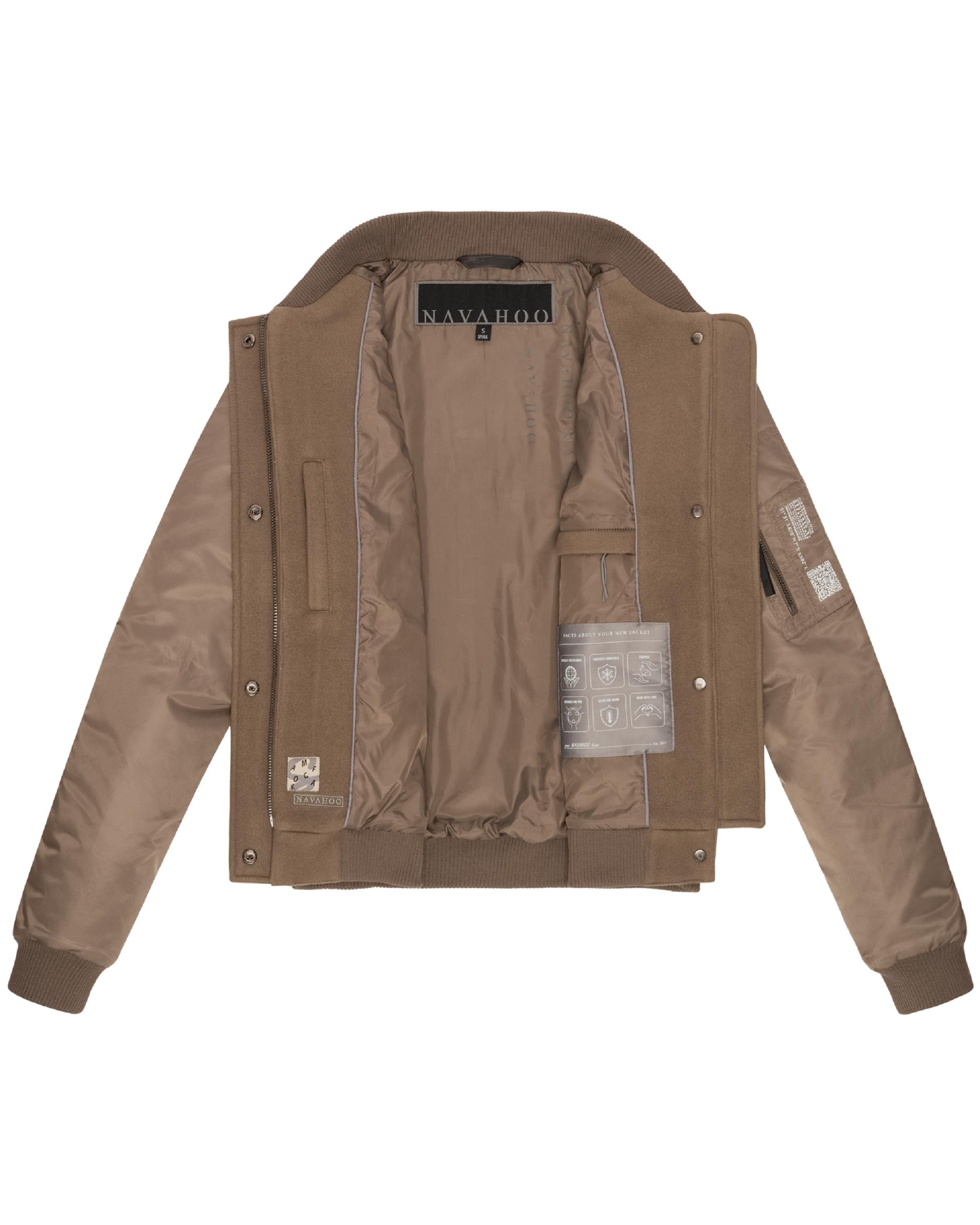 Navahoo Bomberjacke »Bomberjacke Willstehaben 14«