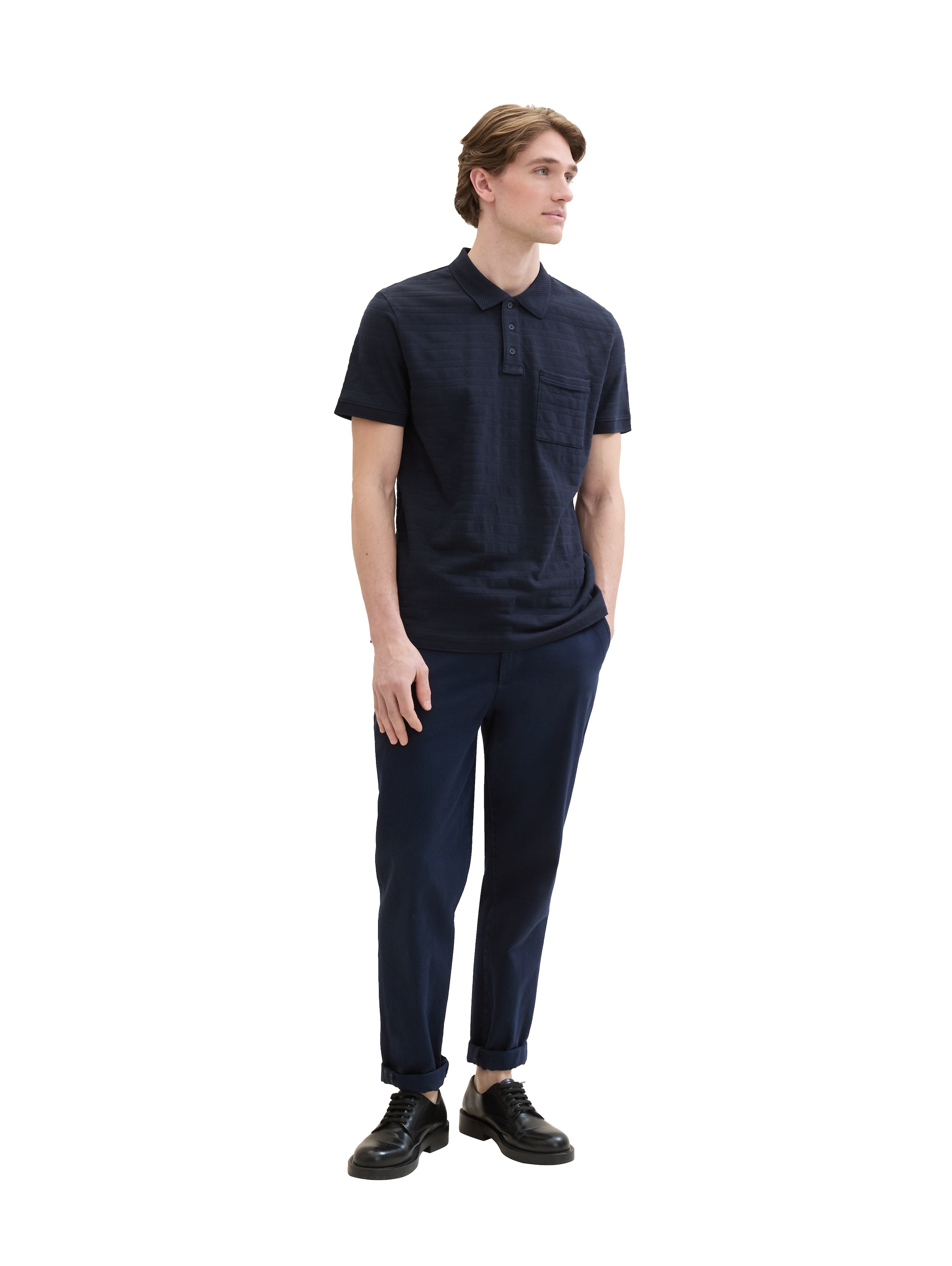 TOM TAILOR Poloshirt, mit Struktur