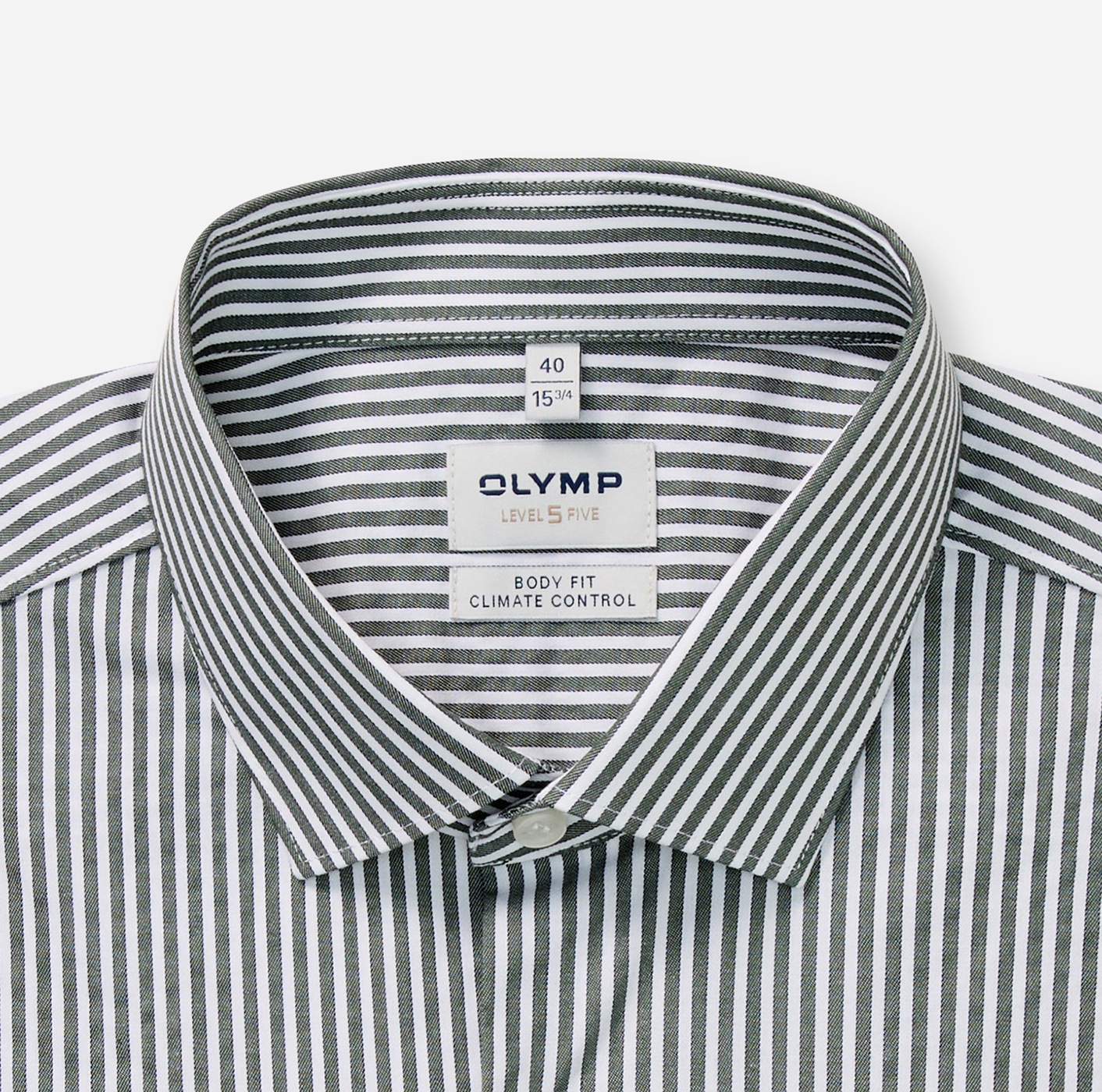 OLYMP Langarmhemd »Level Five« Businesshemd, body fit, Modern Kentkragen, Climate Control