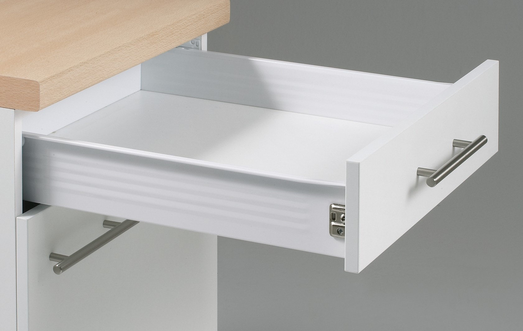OPTIFIT Küchenzeile »Leer Breite 240 cm« mit Hanseatic E-Geräten, inkl. Geschirrspüler