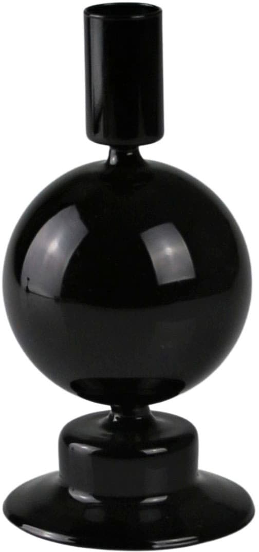 AM Design Kerzenhalter »Kerzenständer mit kunstvollen Ausbuchtungen«, (Set, 2 St.), aus Glas, Höhe ca. 16 cm, Dekoobjekt