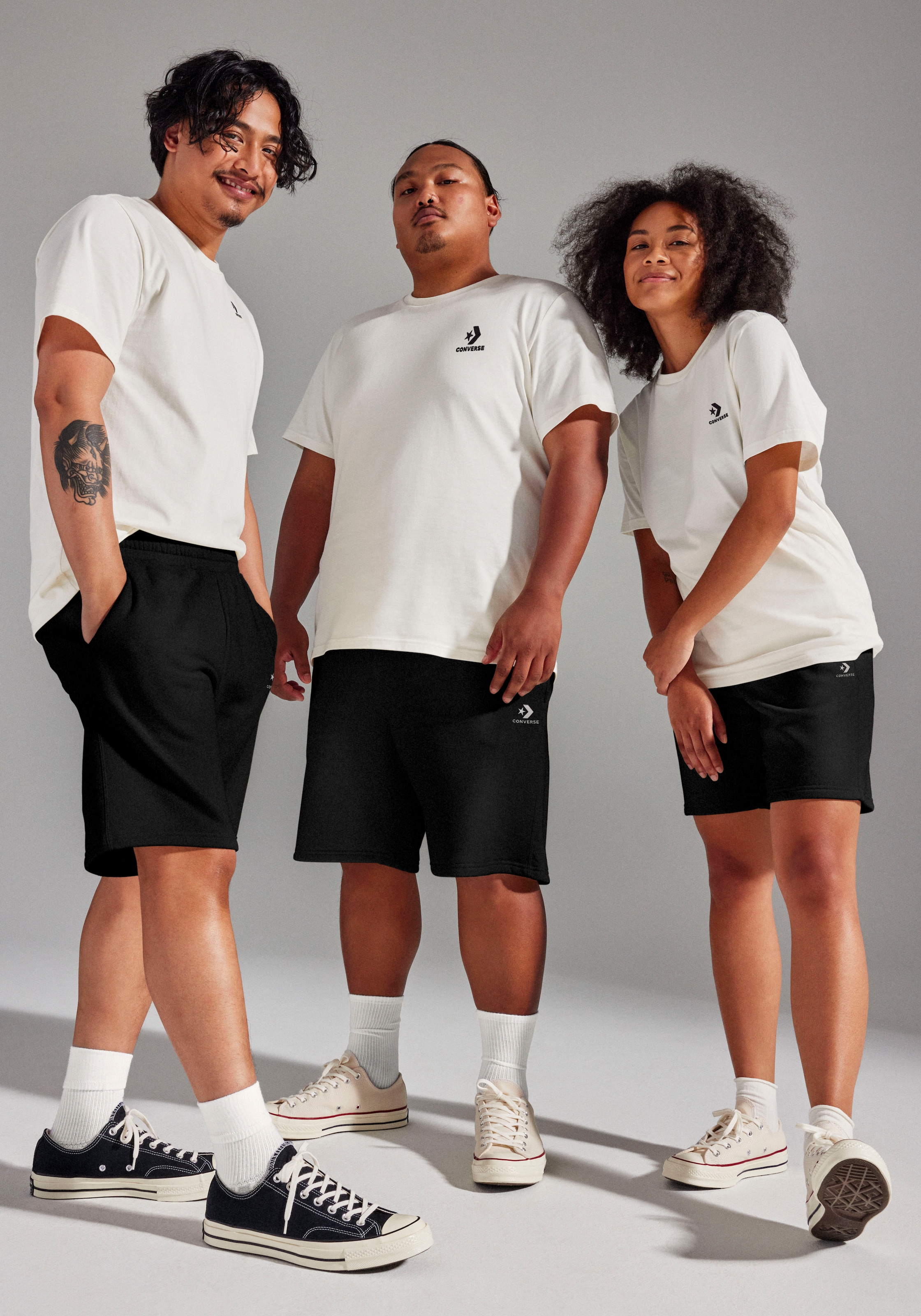 Converse T-Shirt »GO-TO EMBROIDERED STAR CHEVRON TEE«, Unisex