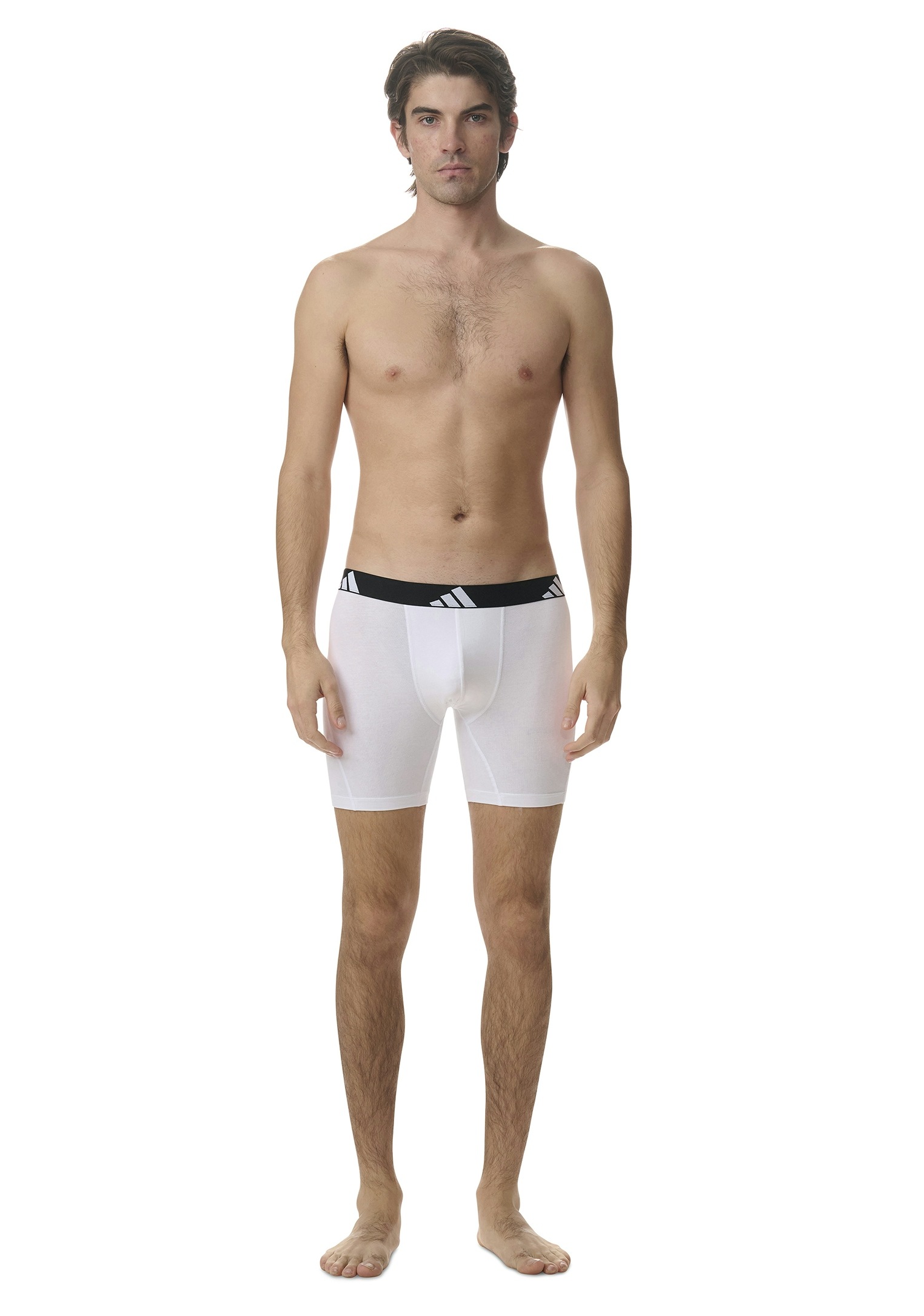 adidas Sportswear Boxershorts »Active Flex Cotton«, (3er Pack), mit etwas längerem Bein