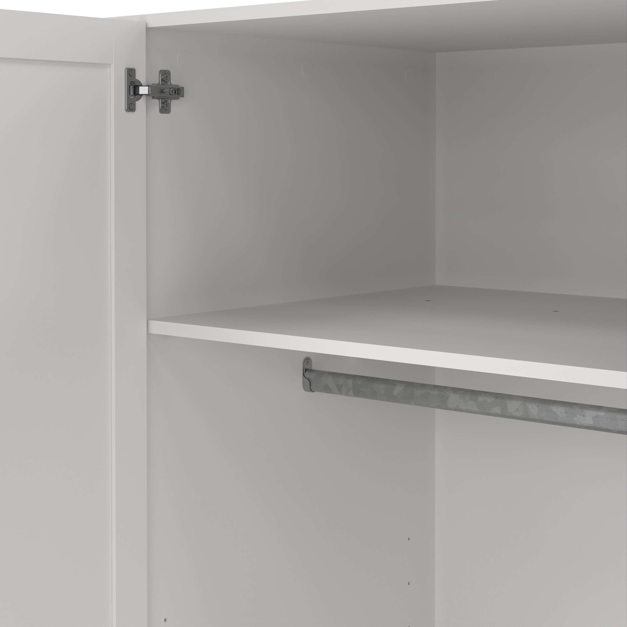 Home affaire Kleiderschrank »Billund Aufbewahrung Kasten Schrank Stauraum«, mit Rahmentüren, Einlegeböden, 1 Kleiderstange, B: 147 oder 195 cm