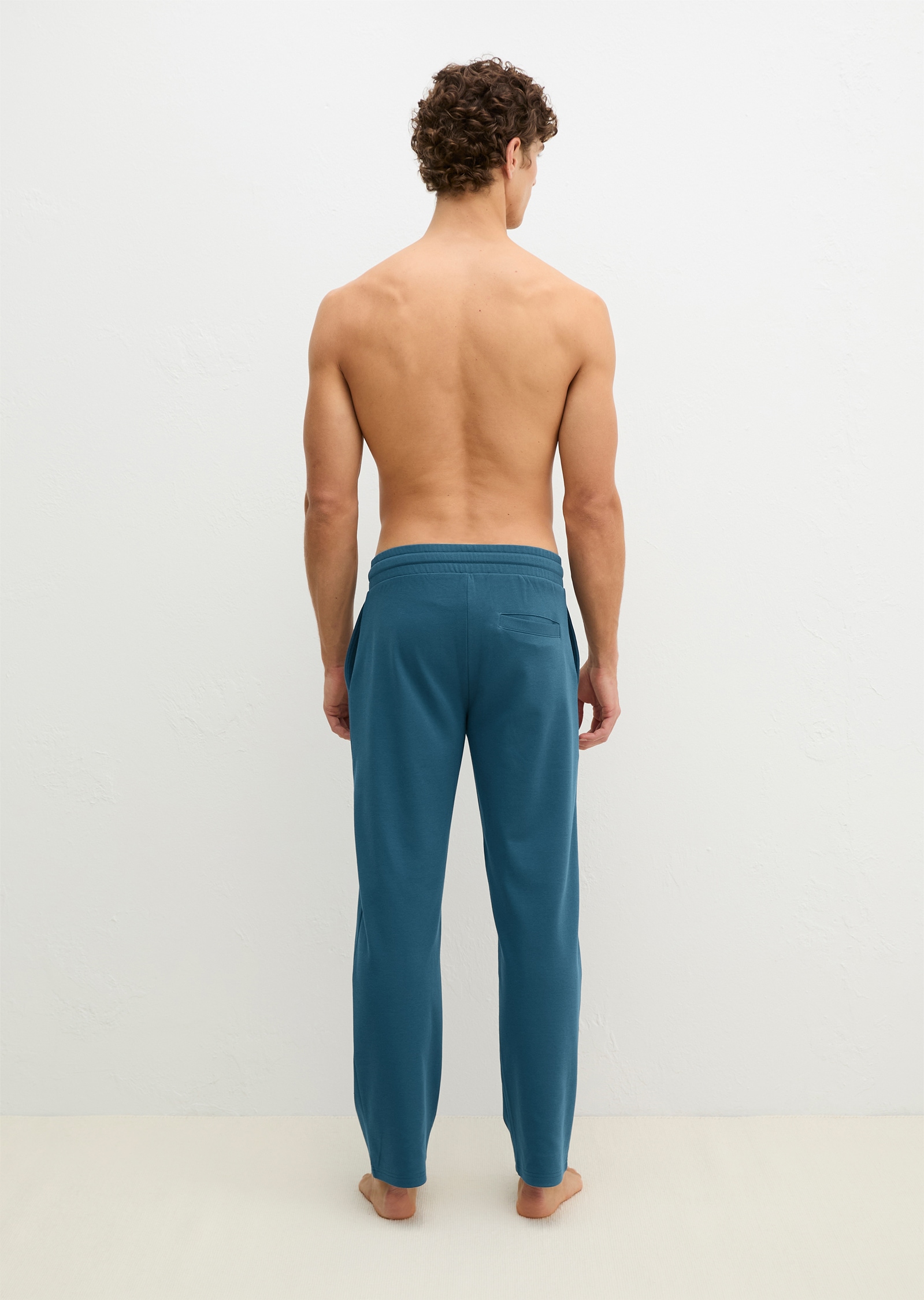 Marc O'Polo Loungehose »Mix N Match Interlock«  mit Gummizug und Bindeband