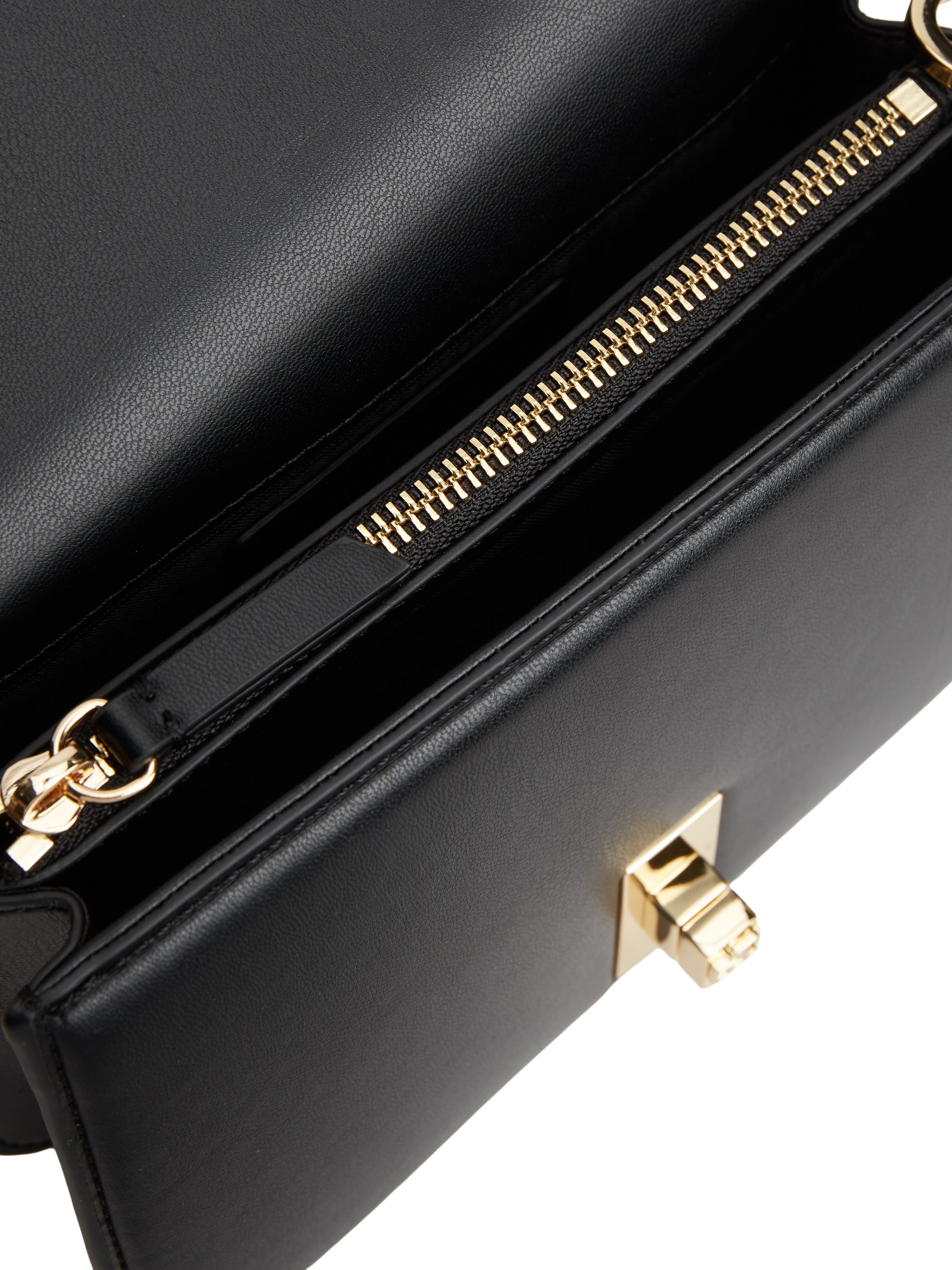 Tommy Hilfiger Umhängetasche »TH HERITAGE CHAIN CROSSOVER« Damen Abendtasche, Schultertasche Handtasche mit Steckverschluss