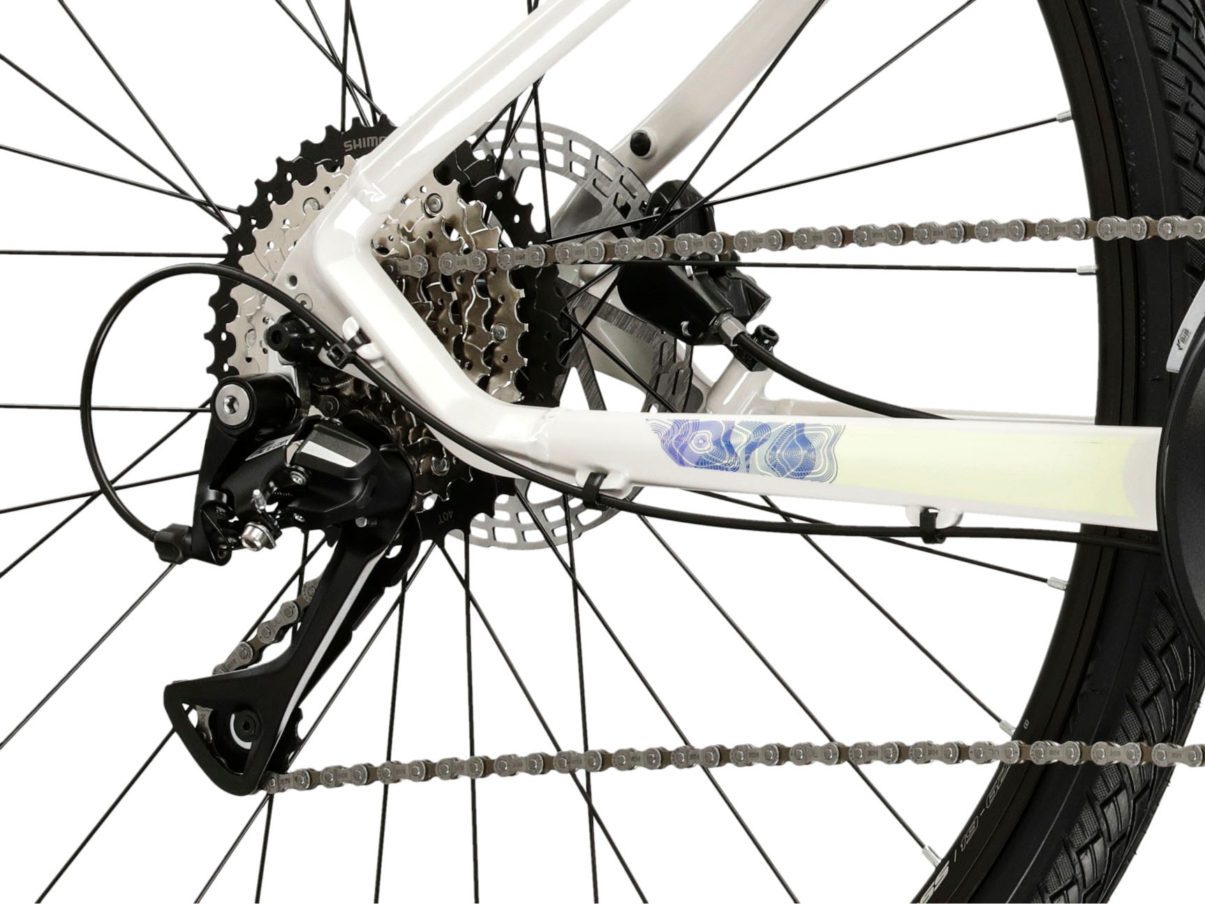 Kross Crossrad »Evado 4.0«, 18 Gang, Shimano, ACERA M3020 Schaltwerk, Kettenschaltung