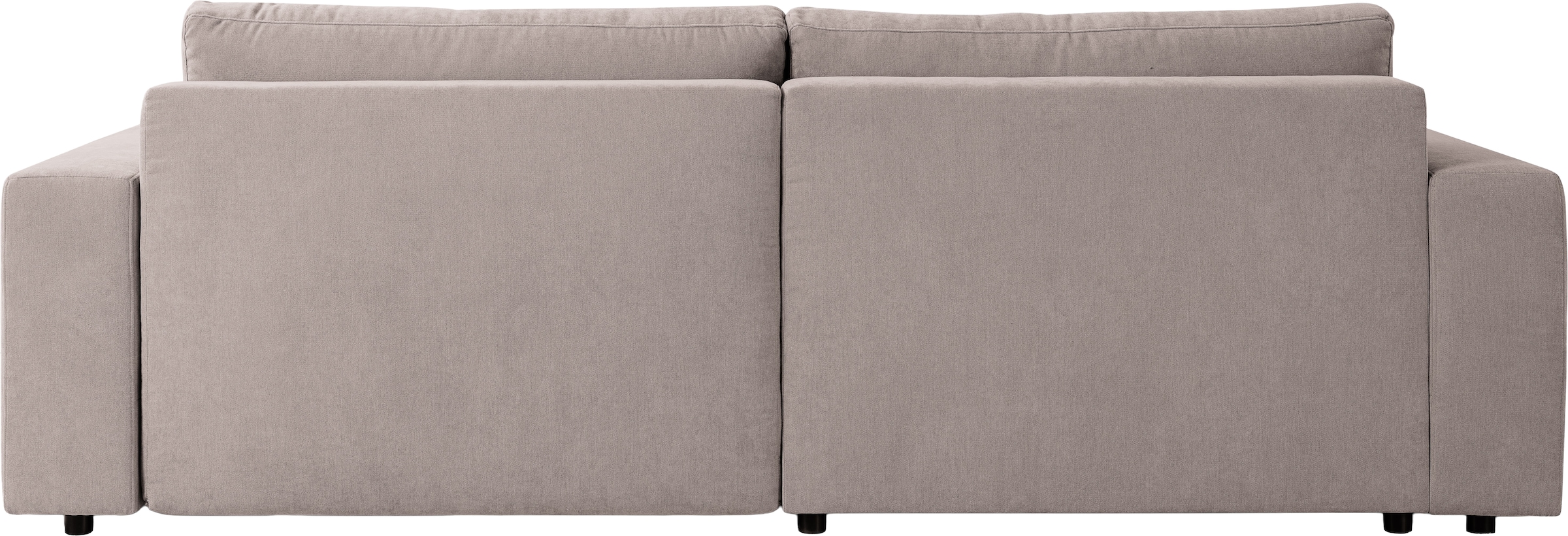 WERK2 Ecksofa »Indiana inkl. Bettfunktion & Bettkasten, bequem, Breite 270cm, L-Form« Moderne, elegante Polsterecke, Komfortpolsterung und losen Kissen.