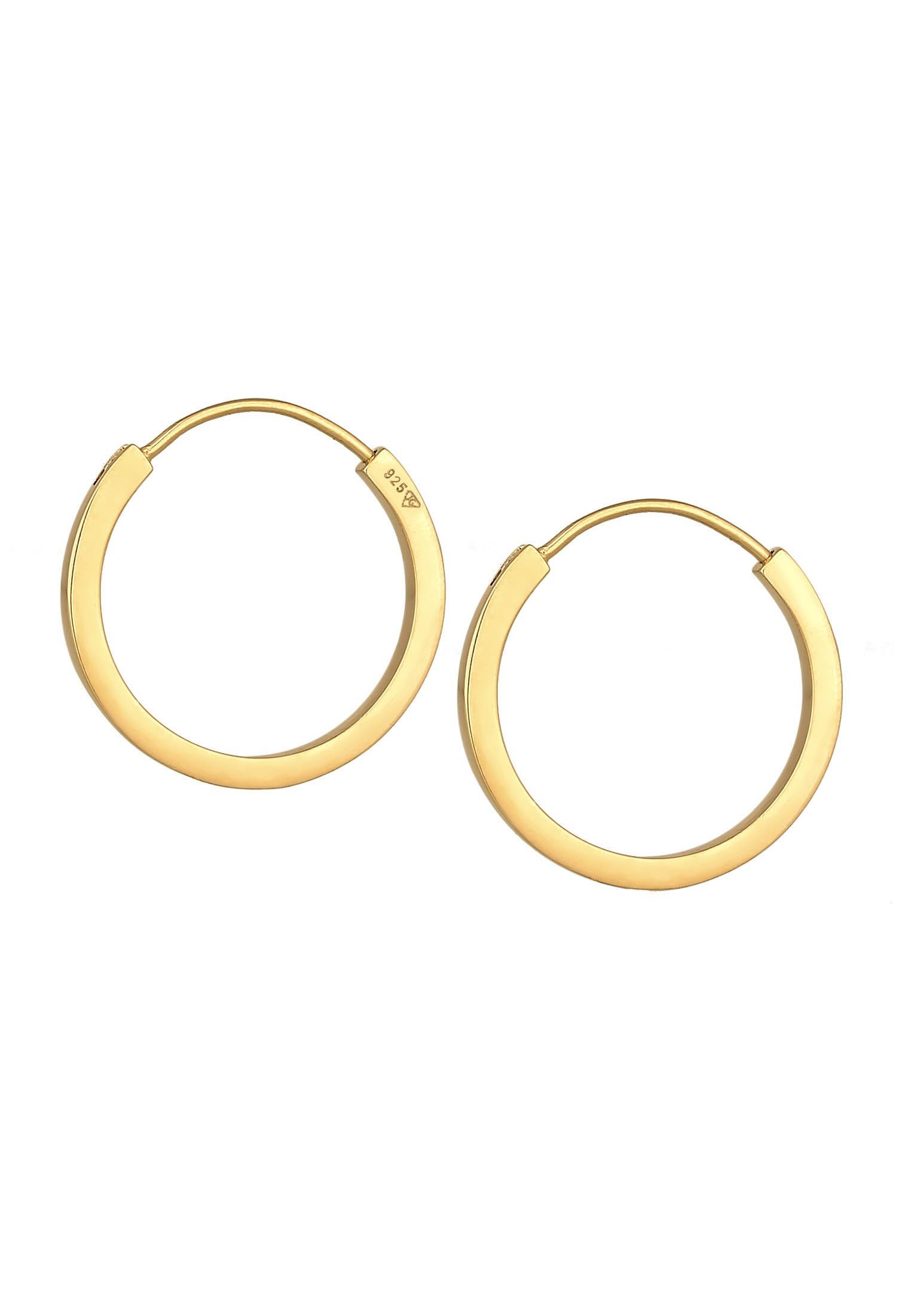 Elli Premium Paar Creolen »Ohrringe Geo Elli 925 Silber«
