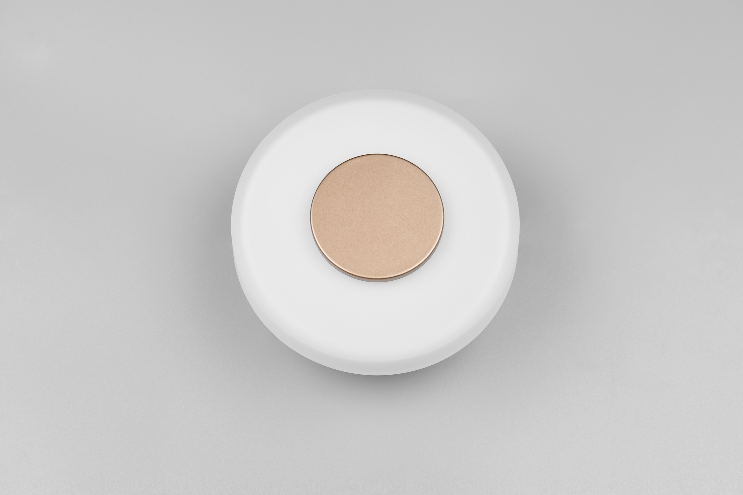 TRIO Leuchten LED Wandleuchte »CELESTE, LED Wandlampe aus Metall und Glas Ø 22cm, 10W 1100 Lumen« LED-Board 1 Stk. Warmweiß 3-Stufen dimmbar über Wandschalter, elegante moderne Wandlampe Flur