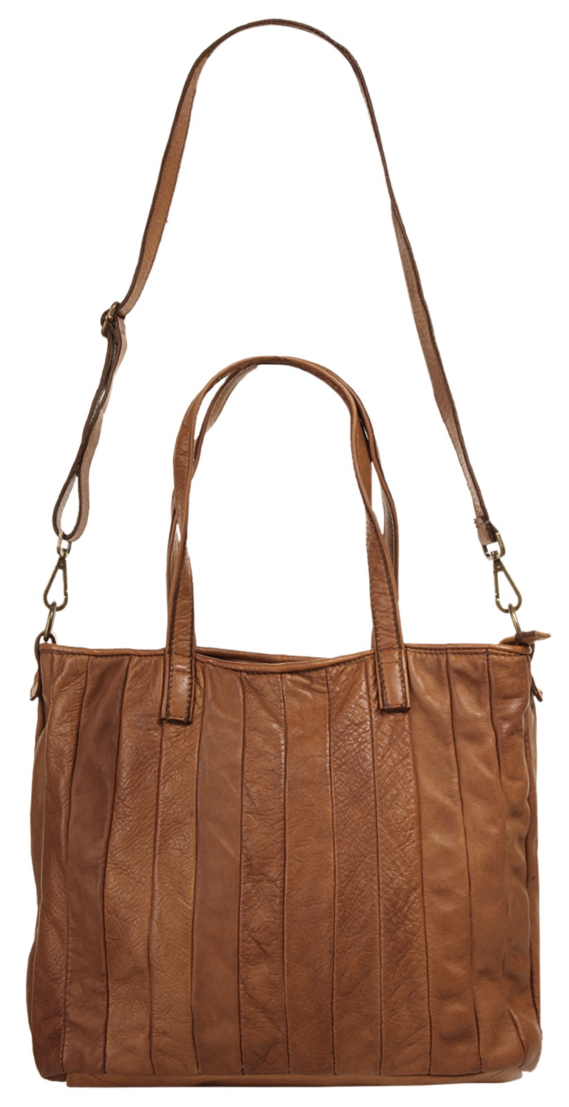 Samantha Look Shopper, echt Leder, Made in Italy