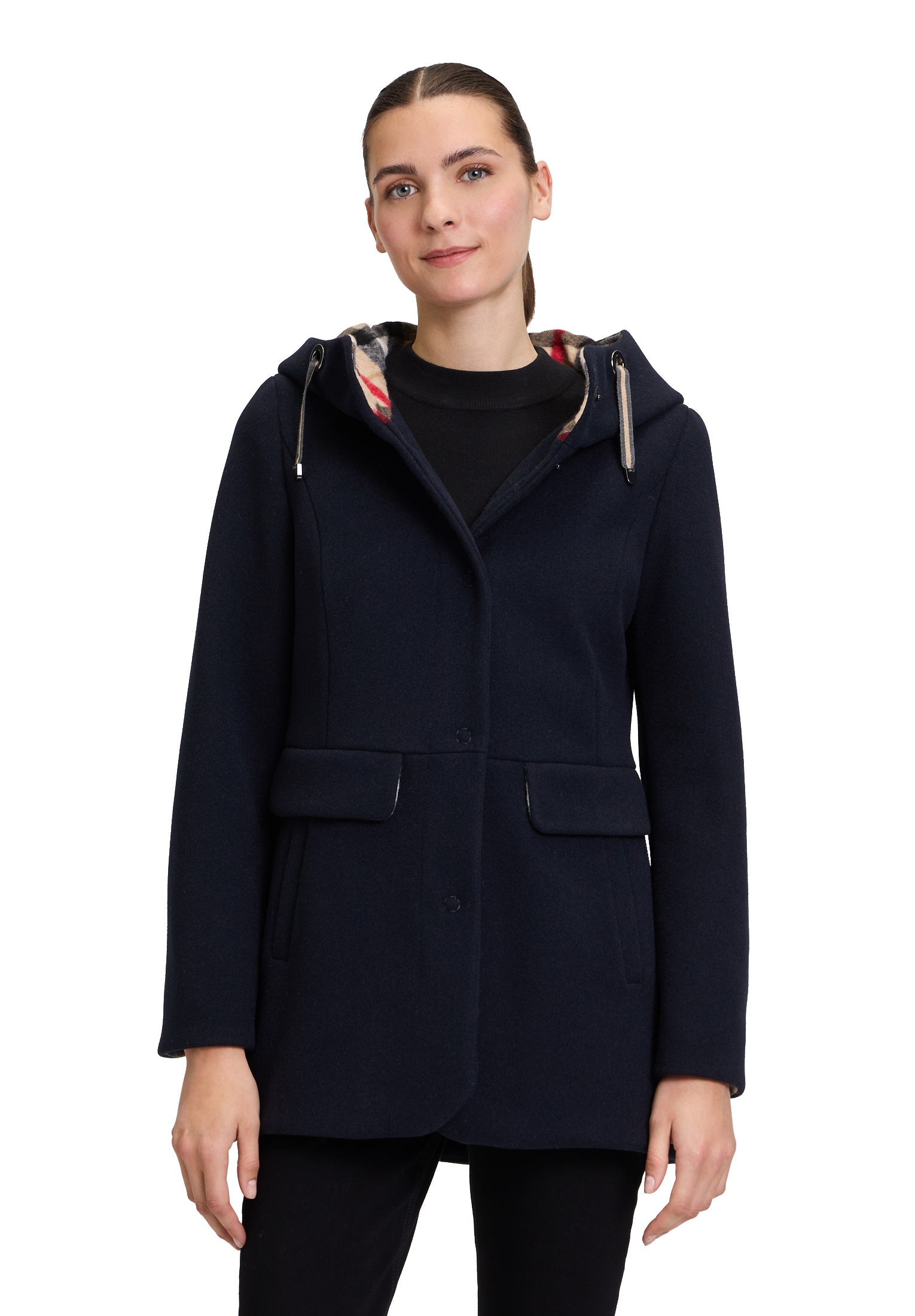 Amber & June Winterjacke »Winterjacke mit Kapuze«