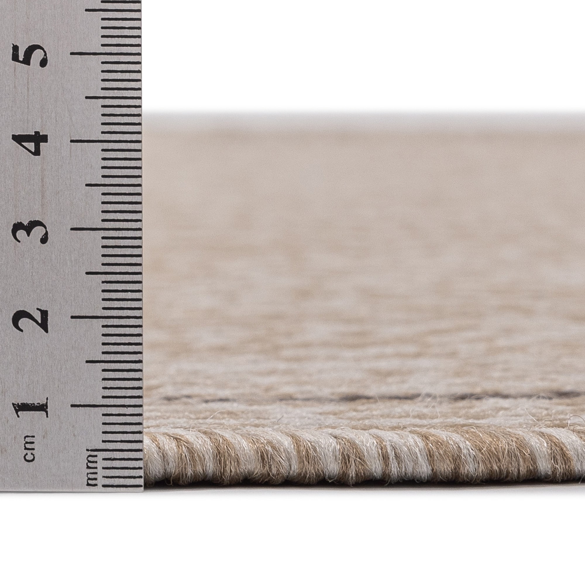 Sansibar Teppich »Nordsee Beach SA-035« rechteckig 5 mm Höhe modernes Design, meliert, Motiv: Säbel, In- und Outdoor geeignet