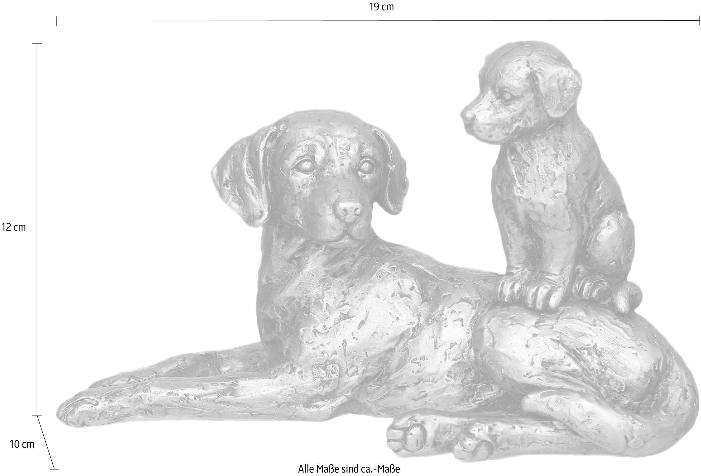 Ambiente Haus Dekofigur »Hund mit Welpe« zu attraktiven Preisen | OTTO