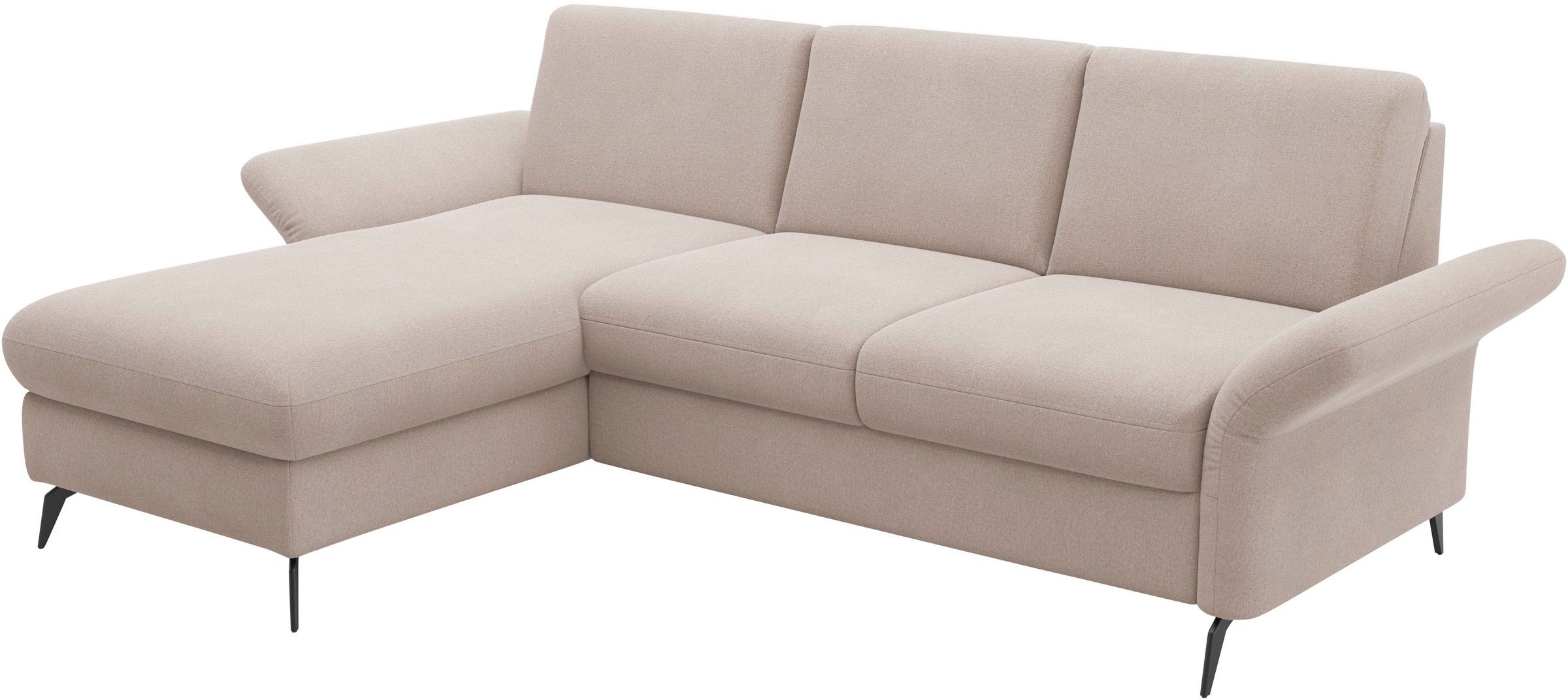 Home affaire Ecksofa »Rochelle«, wahlweise mit Bettfunktion, Bettkasten und Armteilverstellung