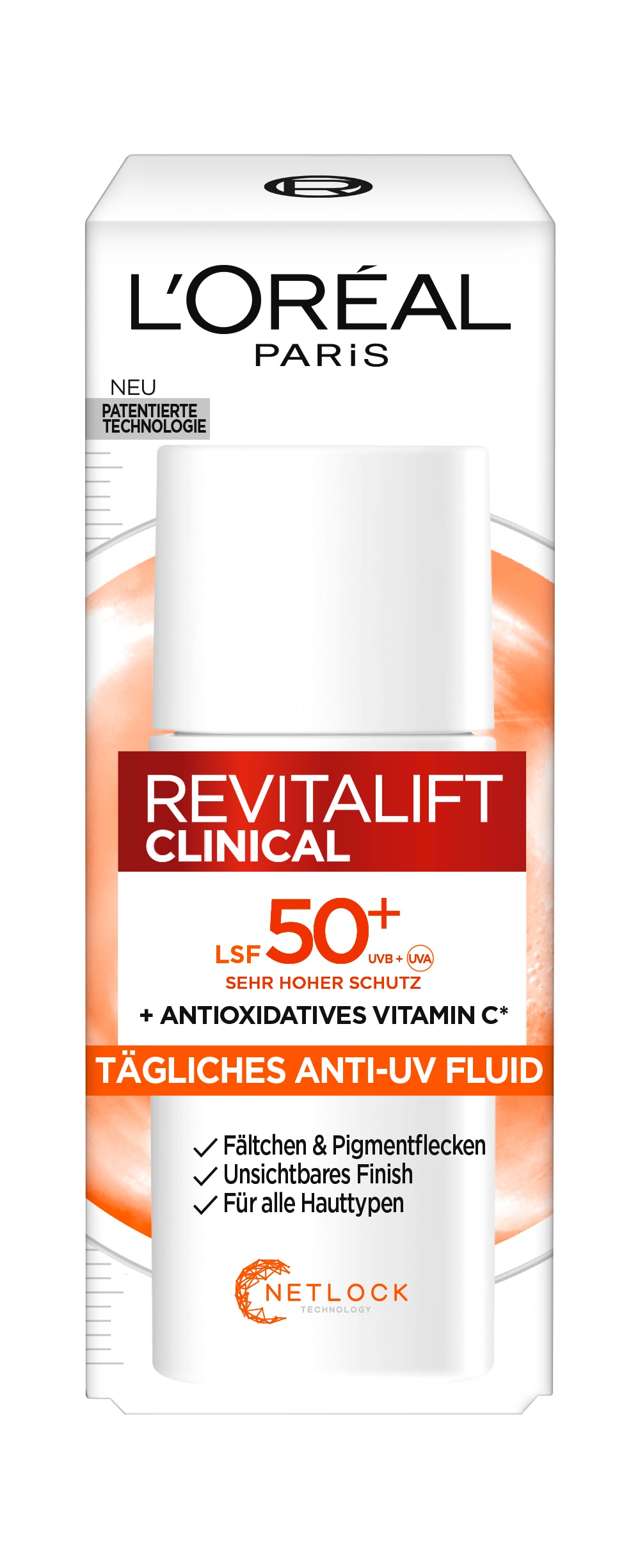 L'ORÉAL PARIS Sonnenschutzfluid »Feuchtigkeitspflege mit LSF« mit Lichtschutzfaktor